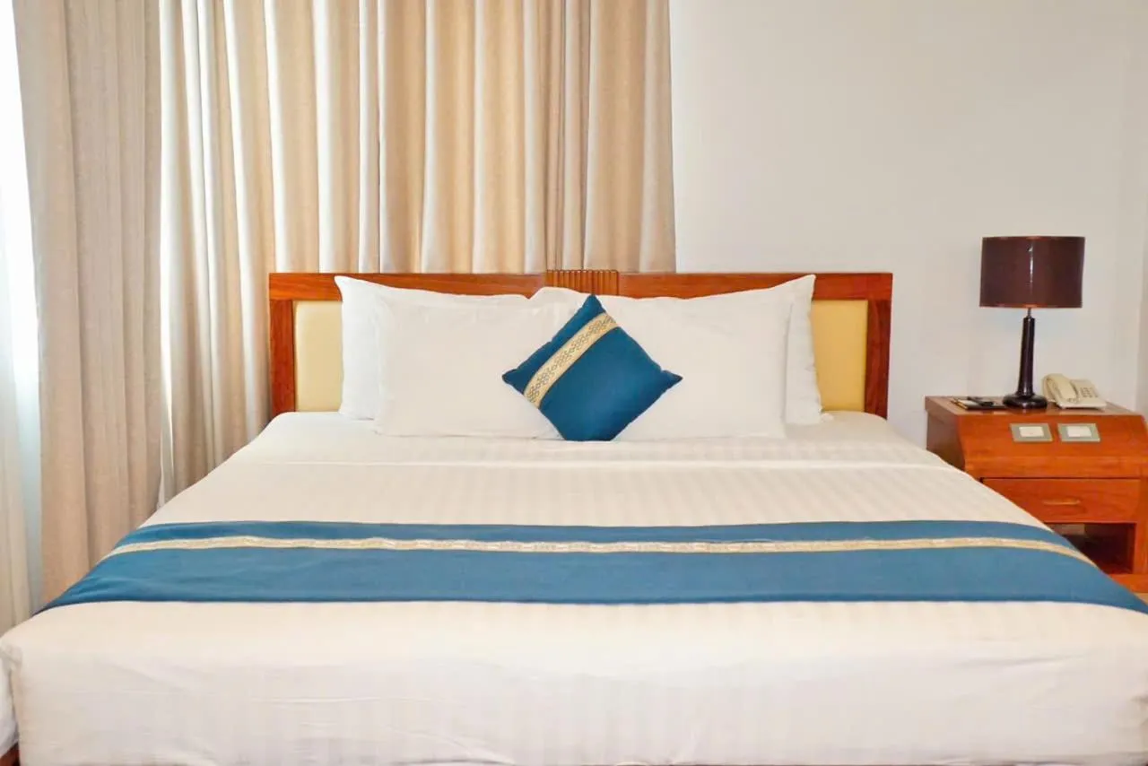 Bed in Kim Thai Hotel