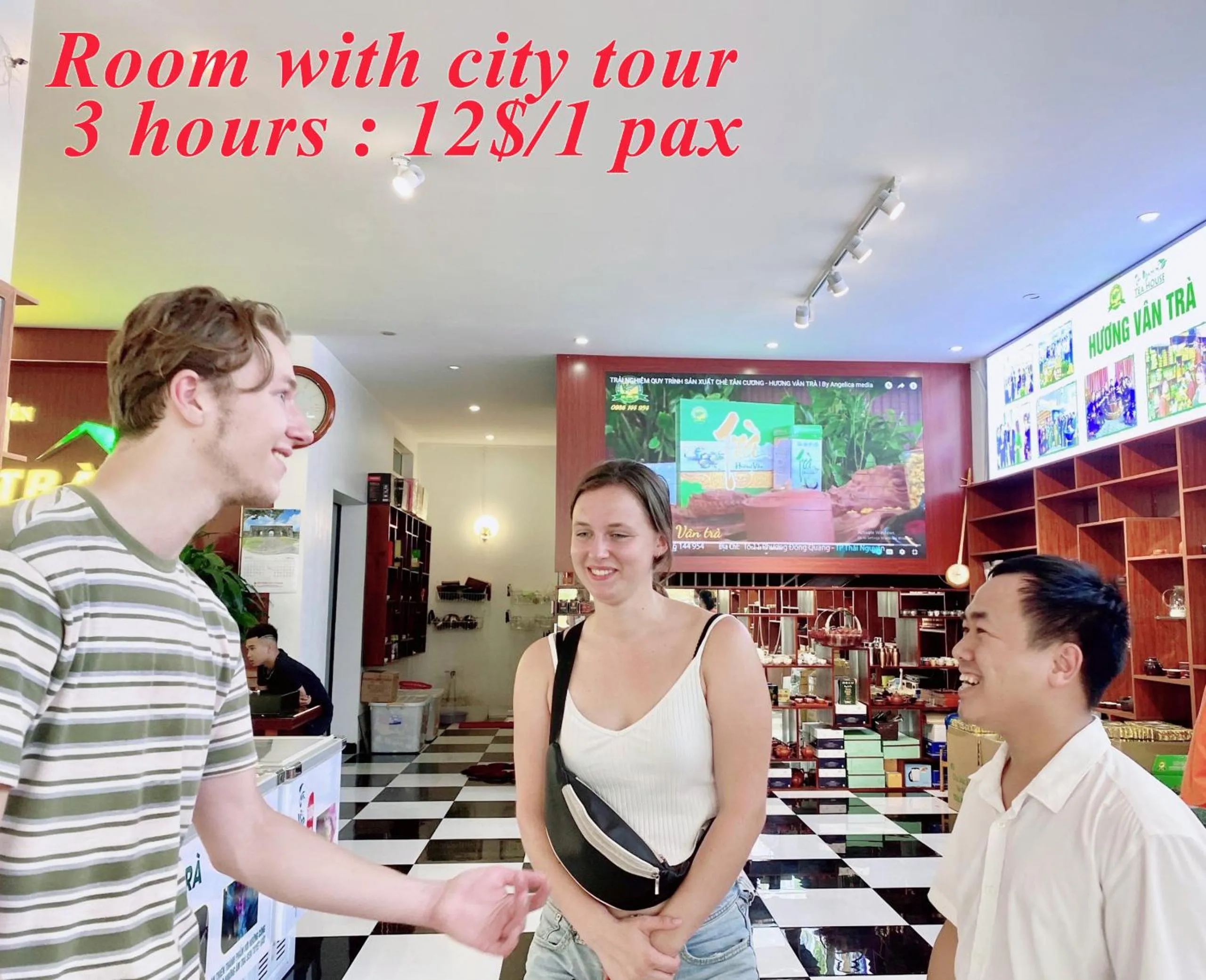 group of guests in Nam My Van Homestay - Thai Nguyen