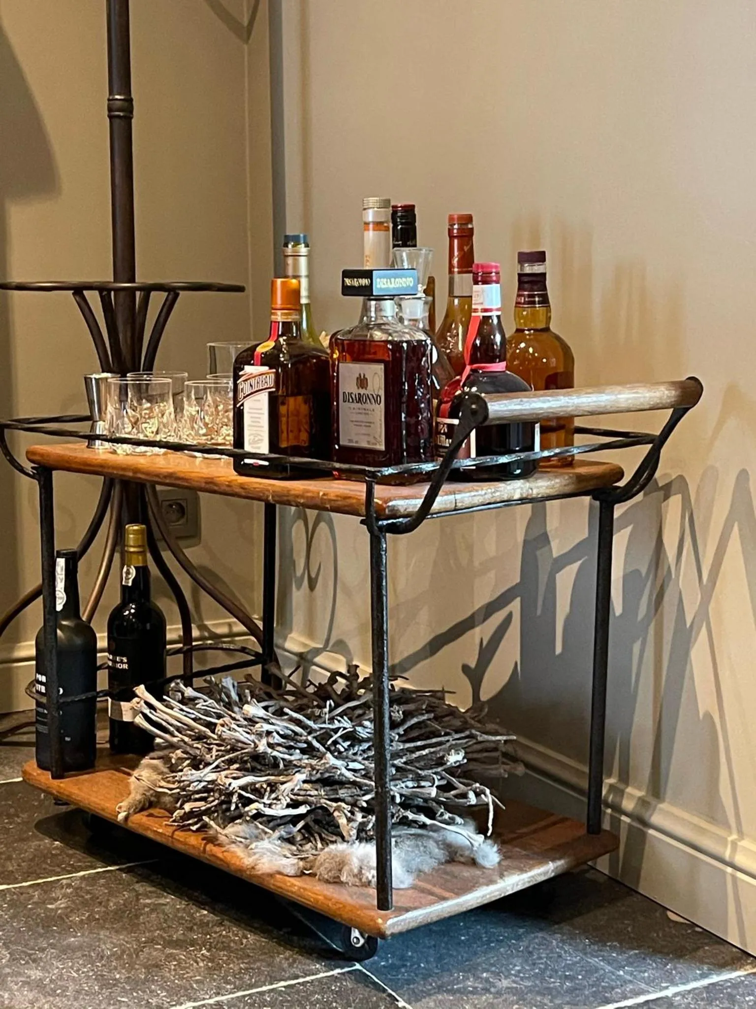 Lounge or bar in B&B d'Oude Brouwerij