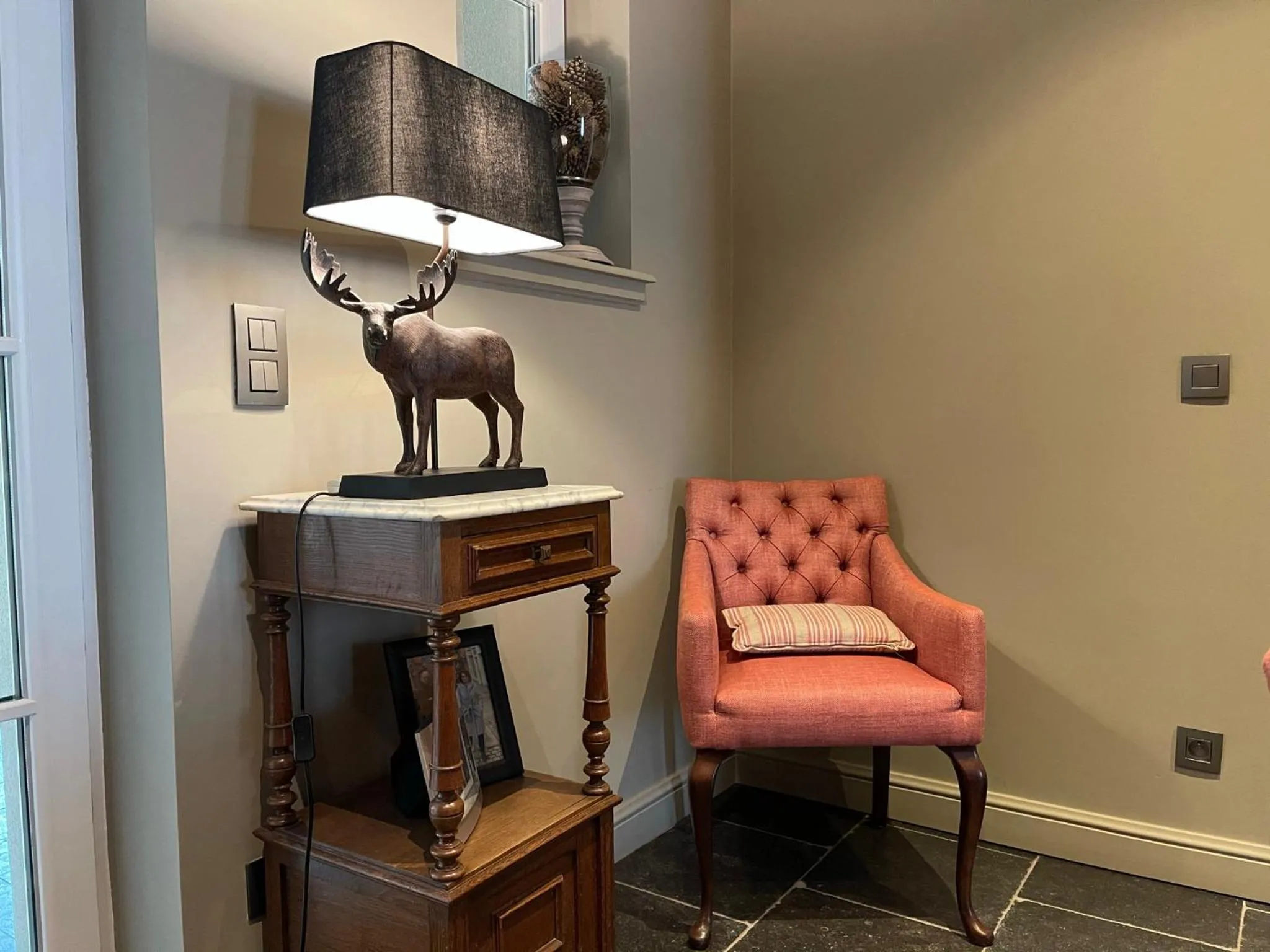 Library in B&B d'Oude Brouwerij