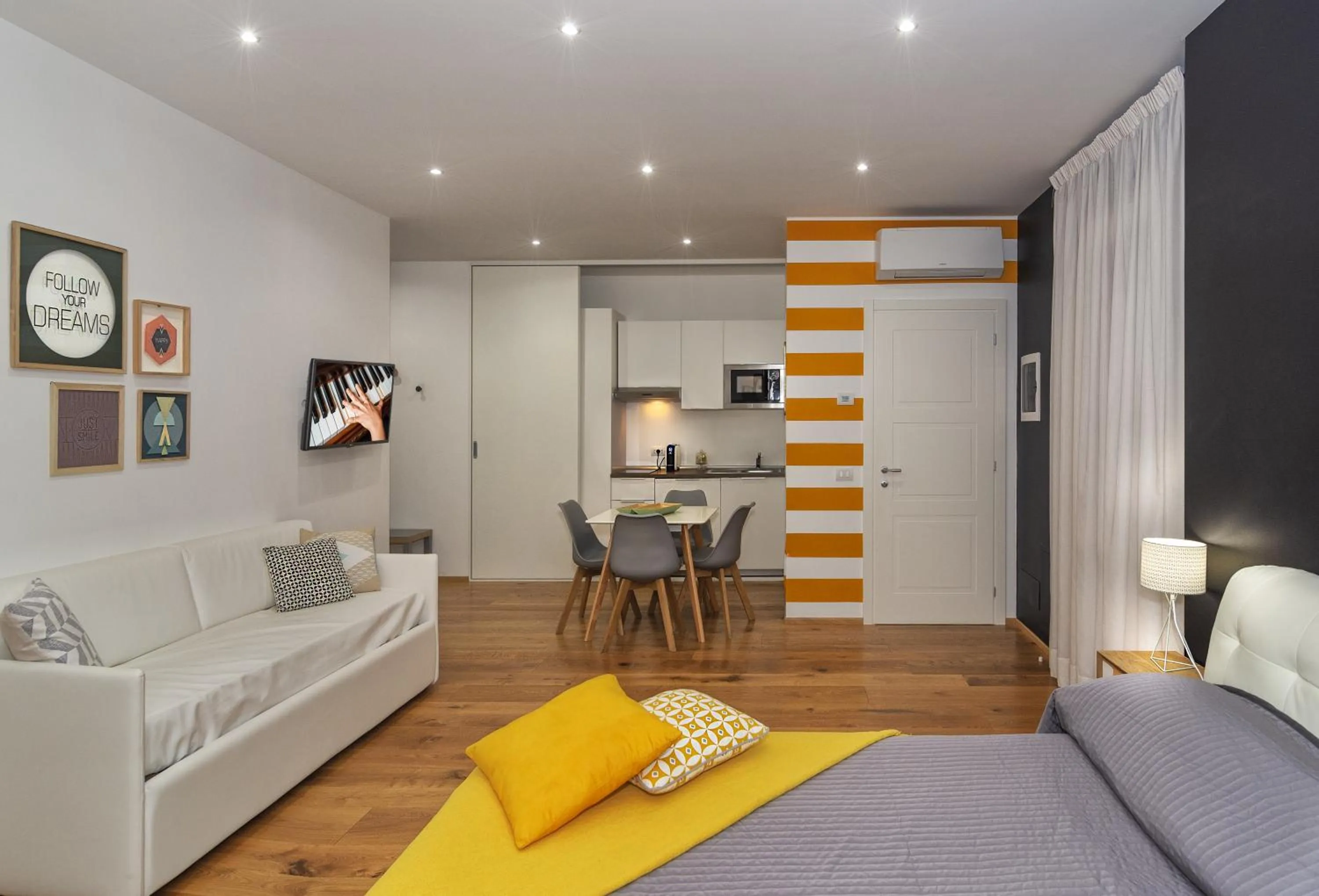 Kitchen or kitchenette, Bed in Le Dimore del Borgo