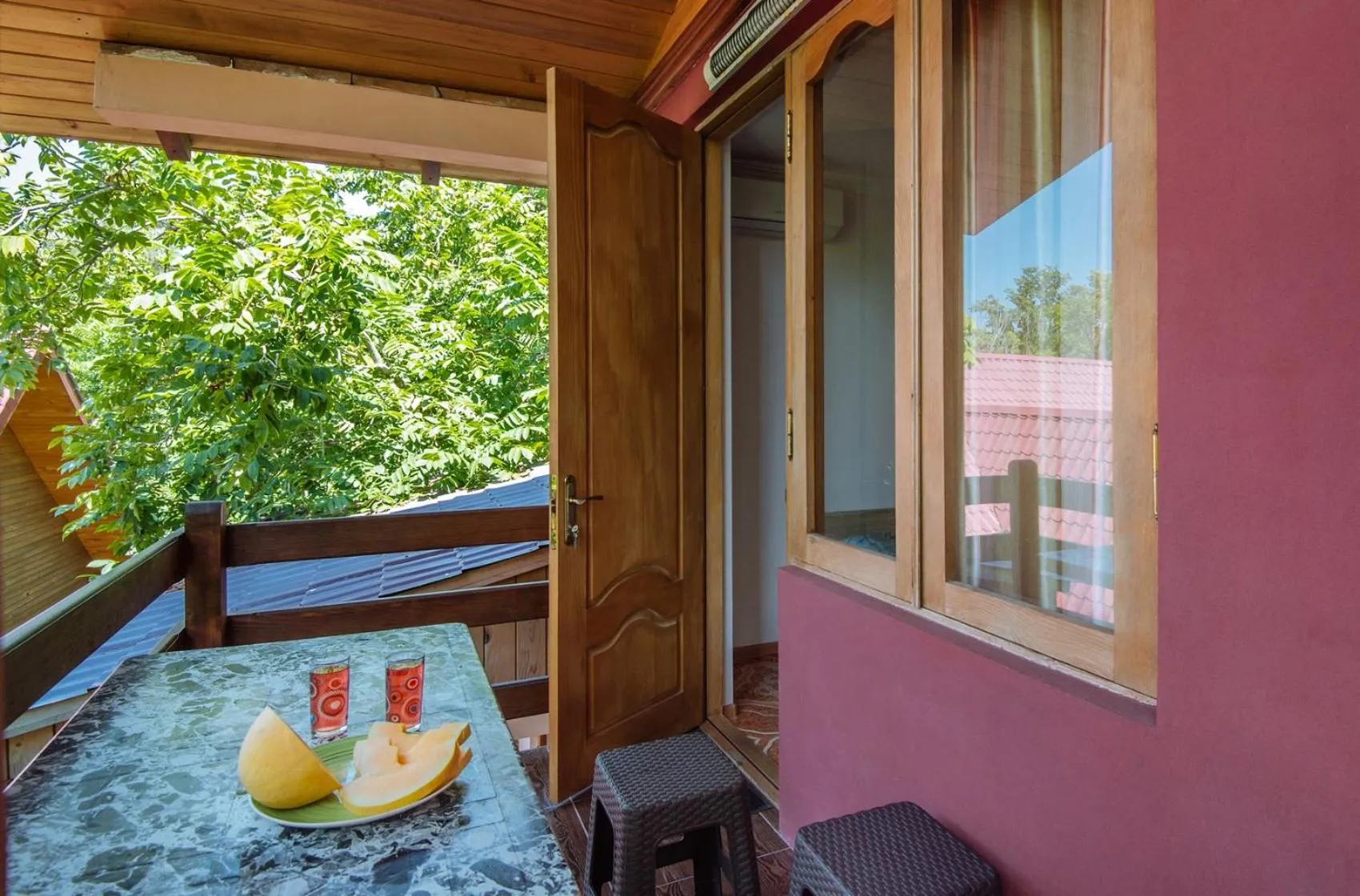 Balcony/Terrace in Hotel Forest Fairy