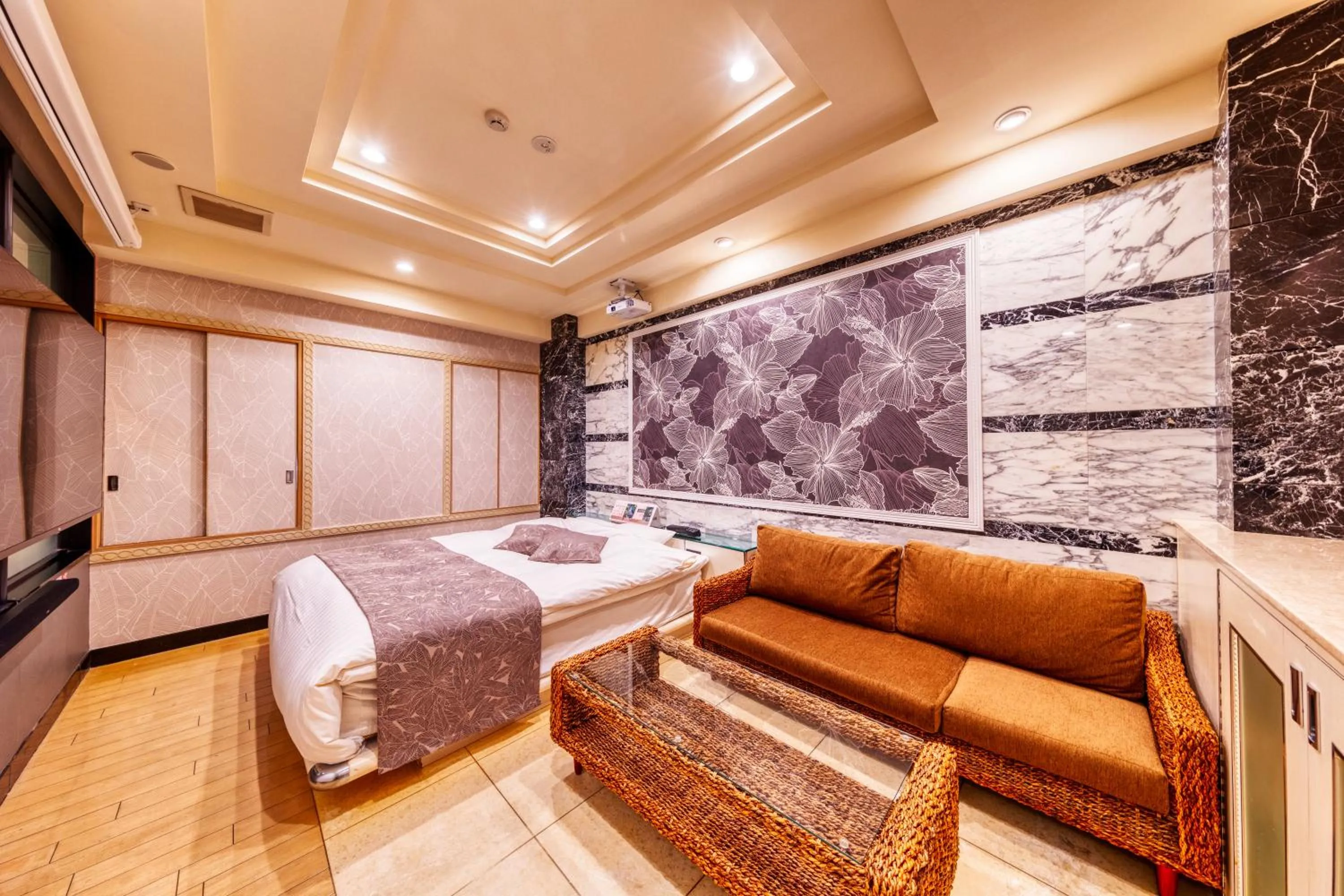 Bed in Hotel Atlantis Hawaiian Resorts(Adult only)