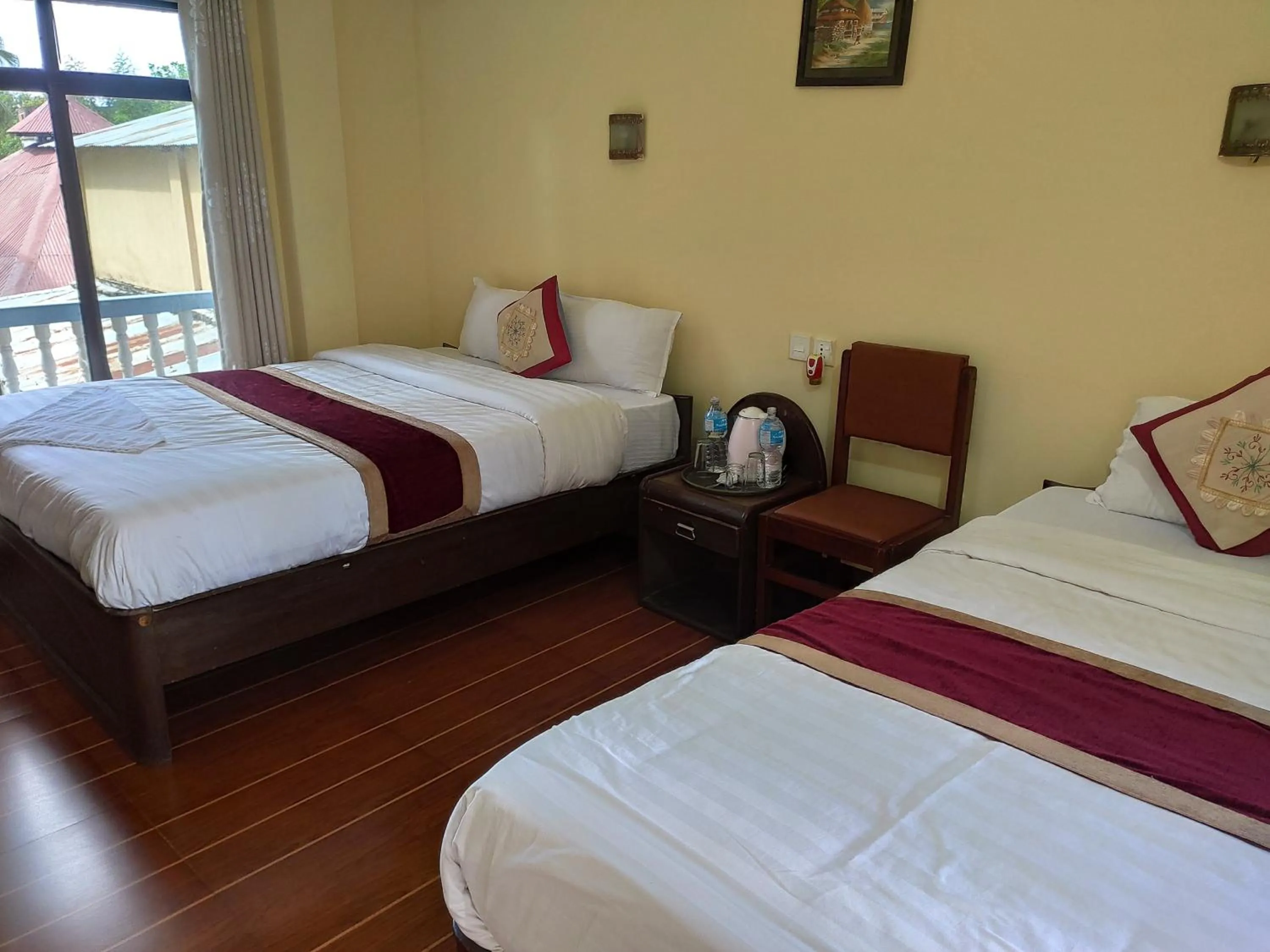 Bed in Peacock - a family-run hotel