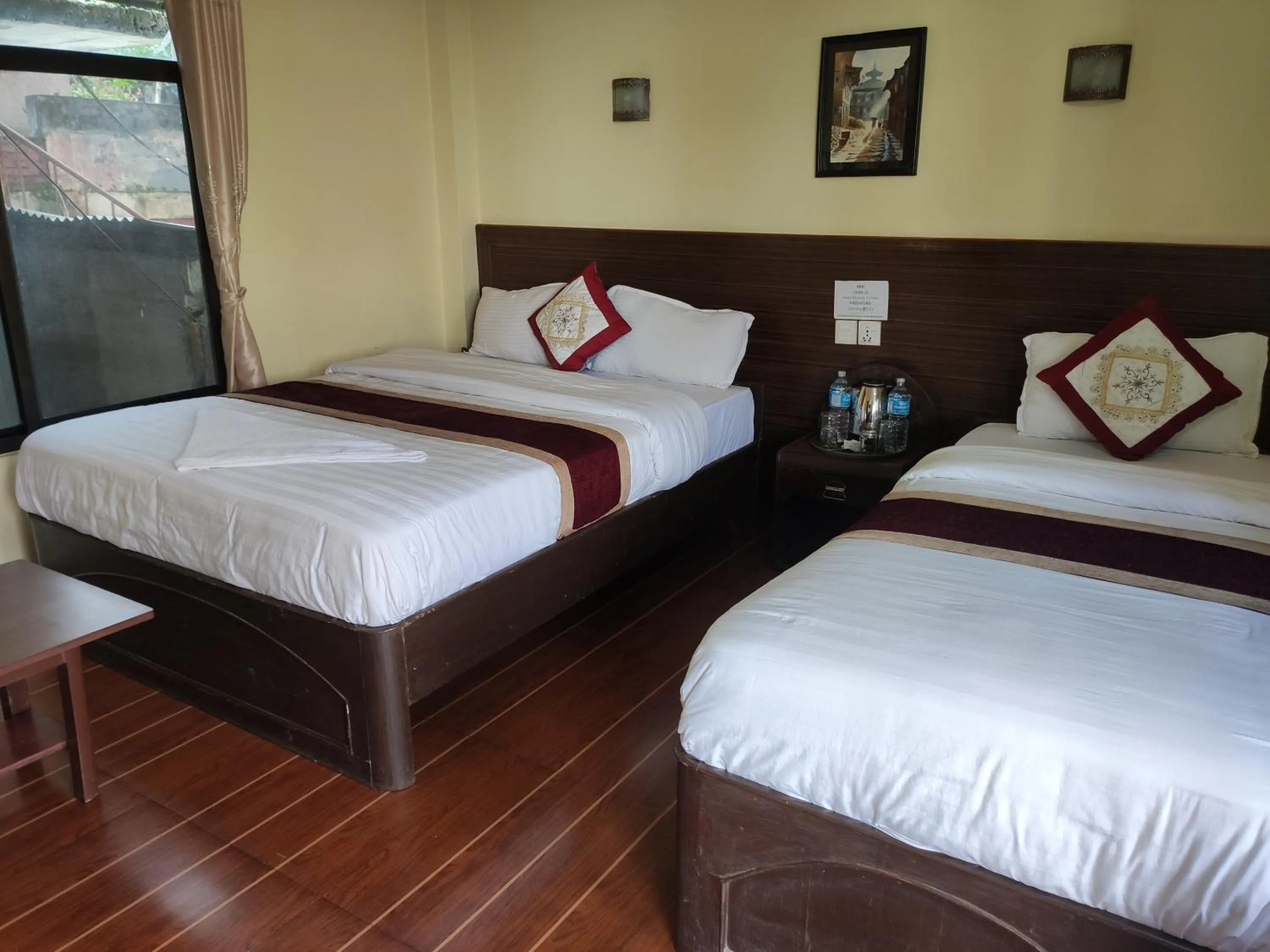 Bed in Peacock - a family-run hotel