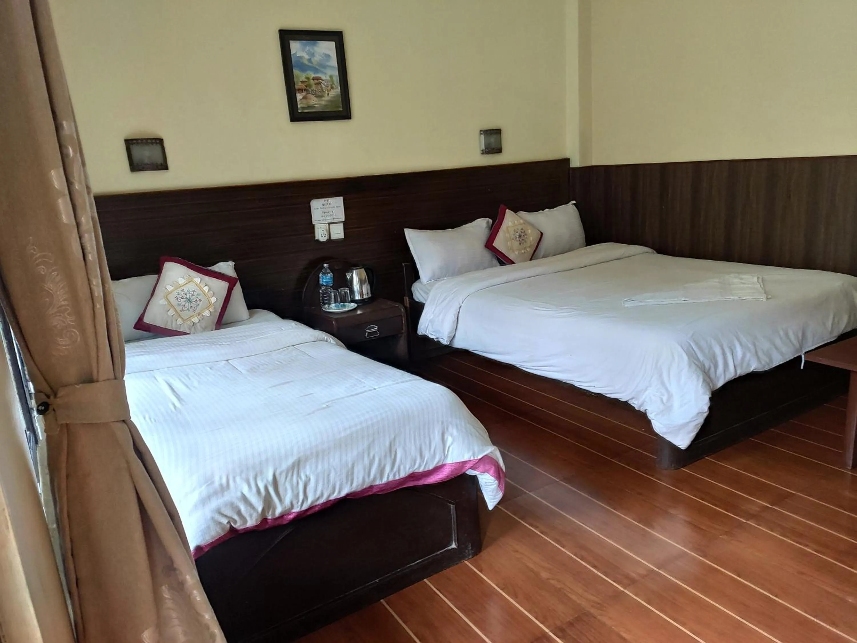 Bed in Peacock - a family-run hotel