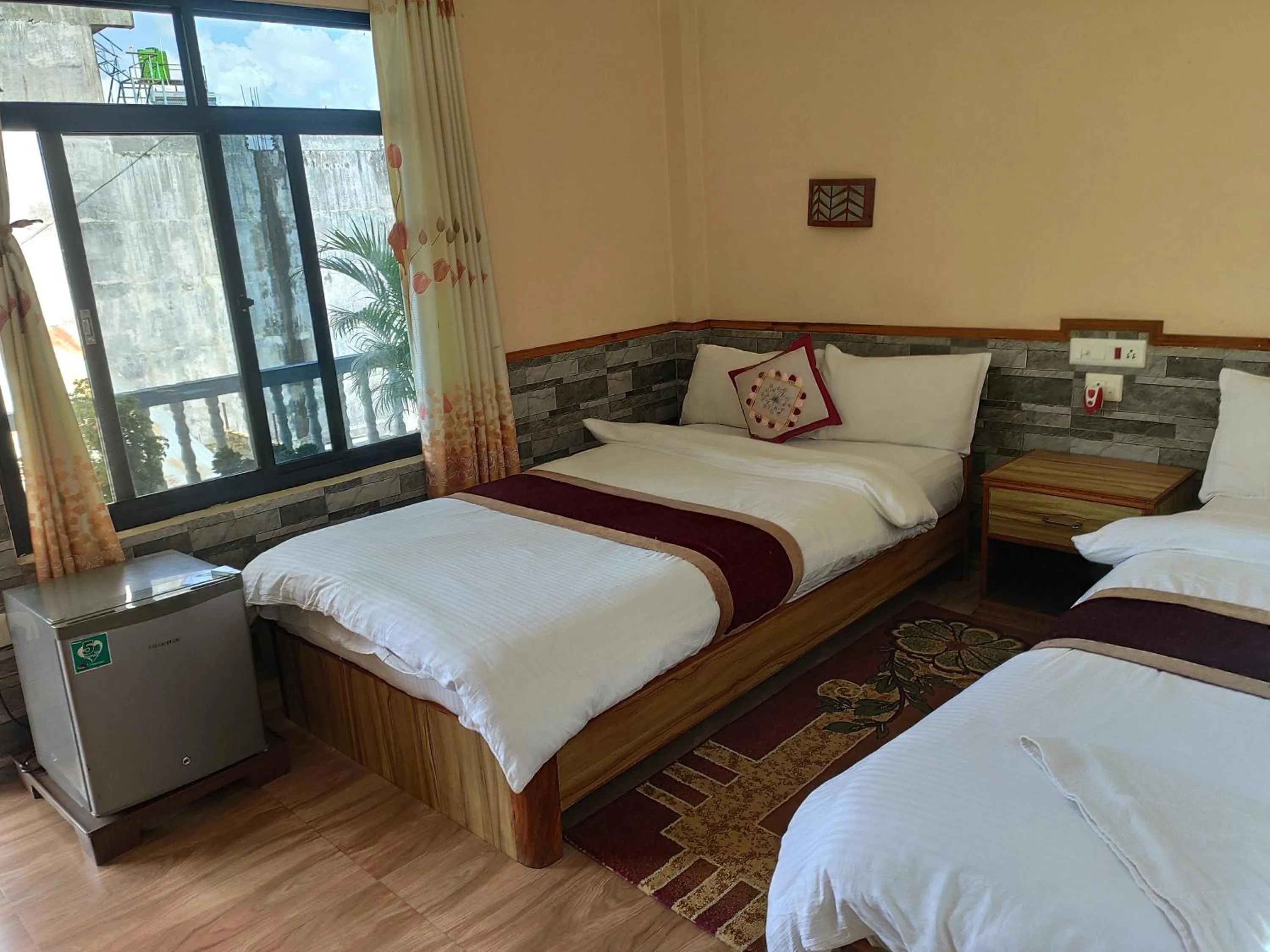 Bed in Peacock - a family-run hotel