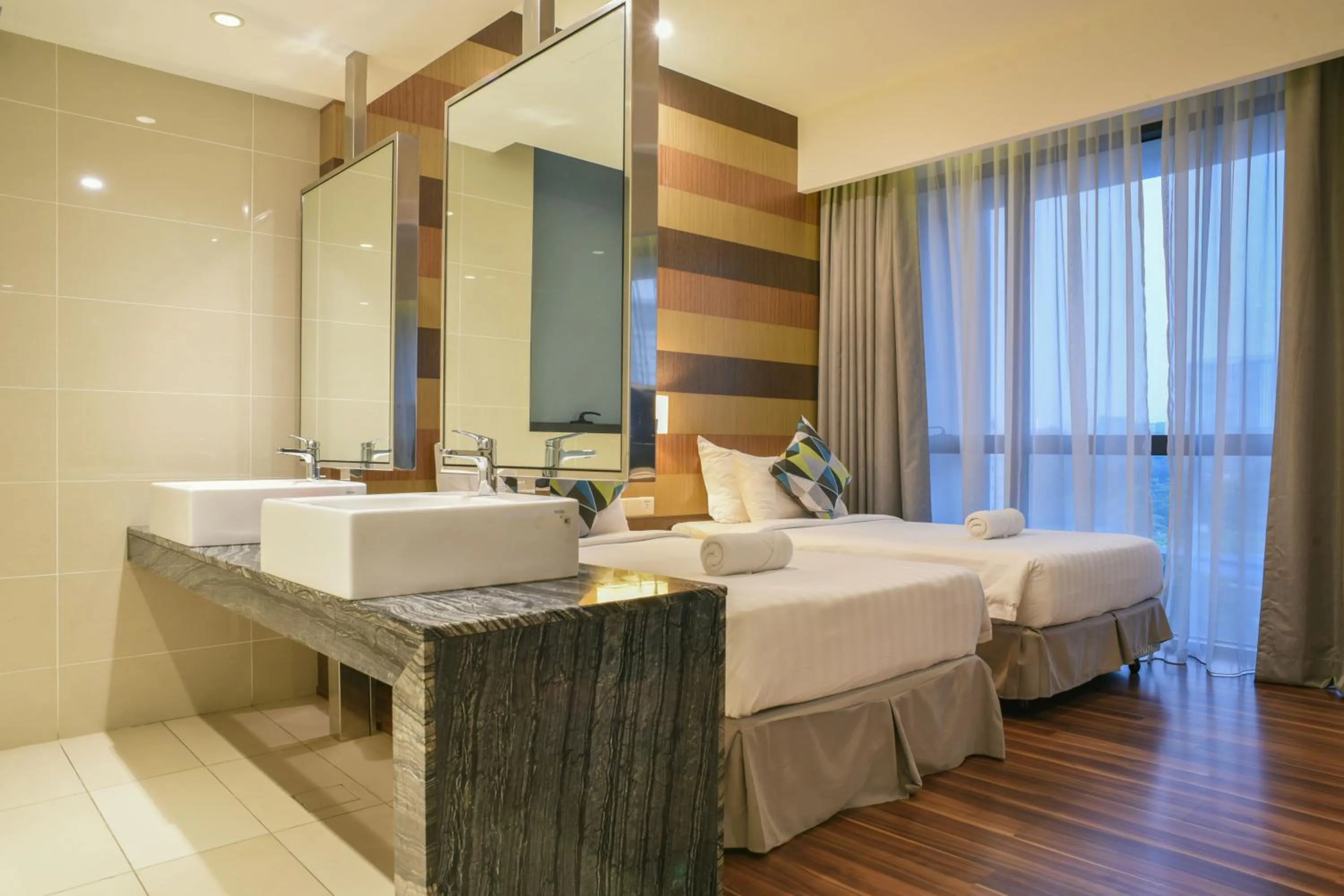 Bed in D'Majestic Place by Widebed