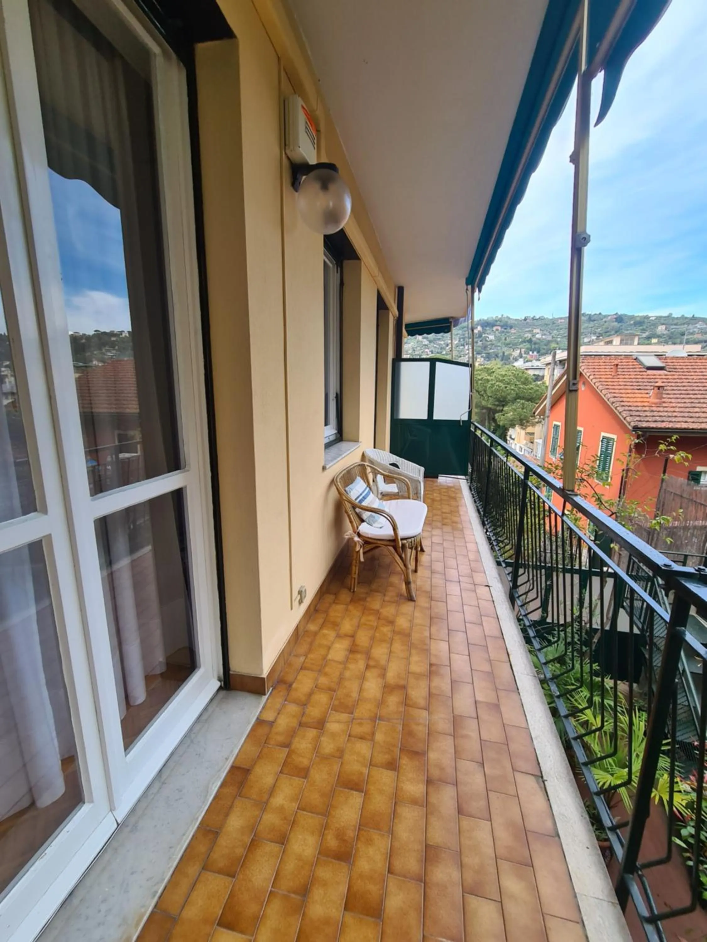 Balcony/Terrace in Turchino Apartment & Terrazza della Luisa by PortofinoVacanze