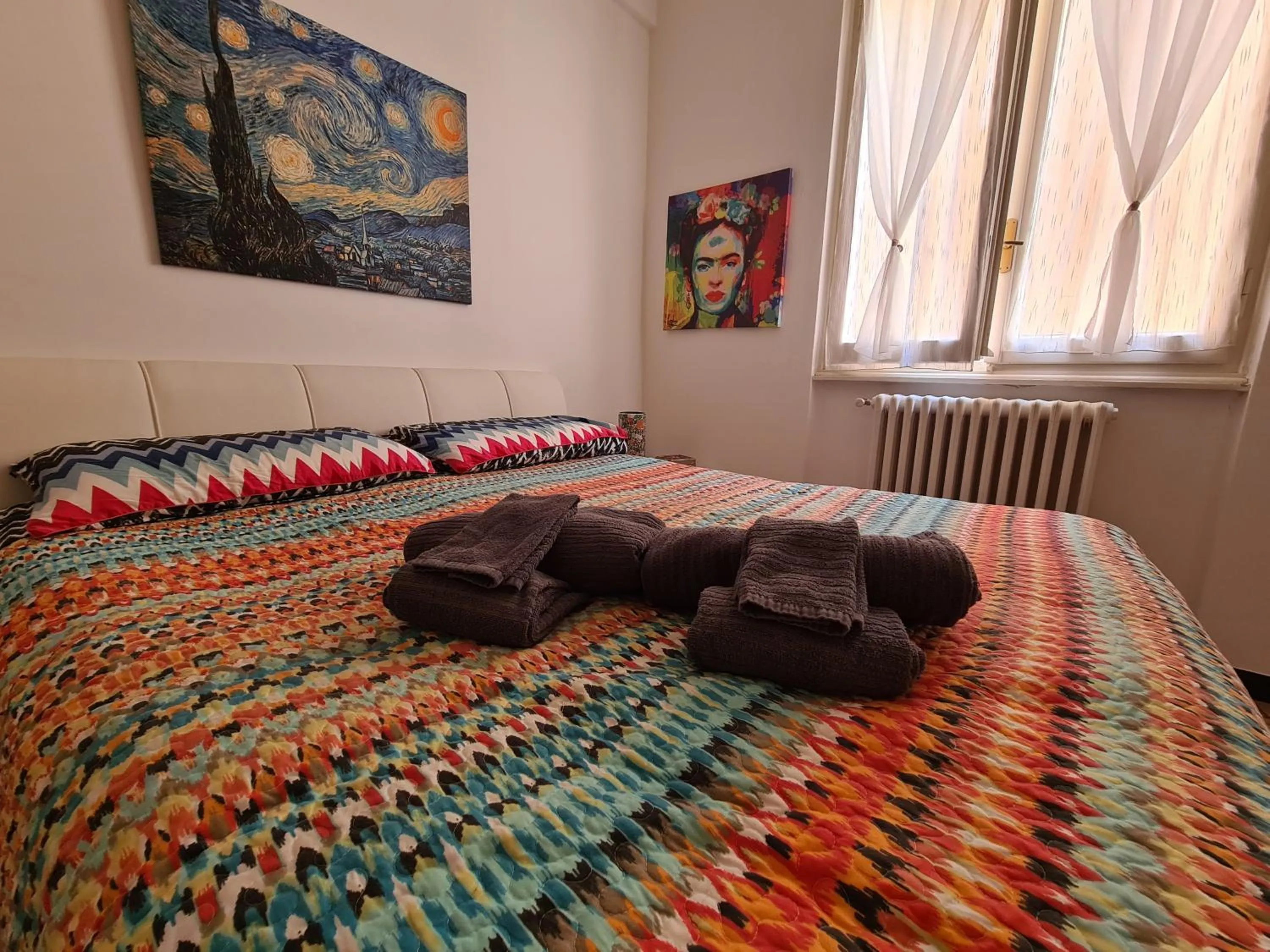 Bedroom, Bed in Turchino Apartment & Terrazza della Luisa by PortofinoVacanze