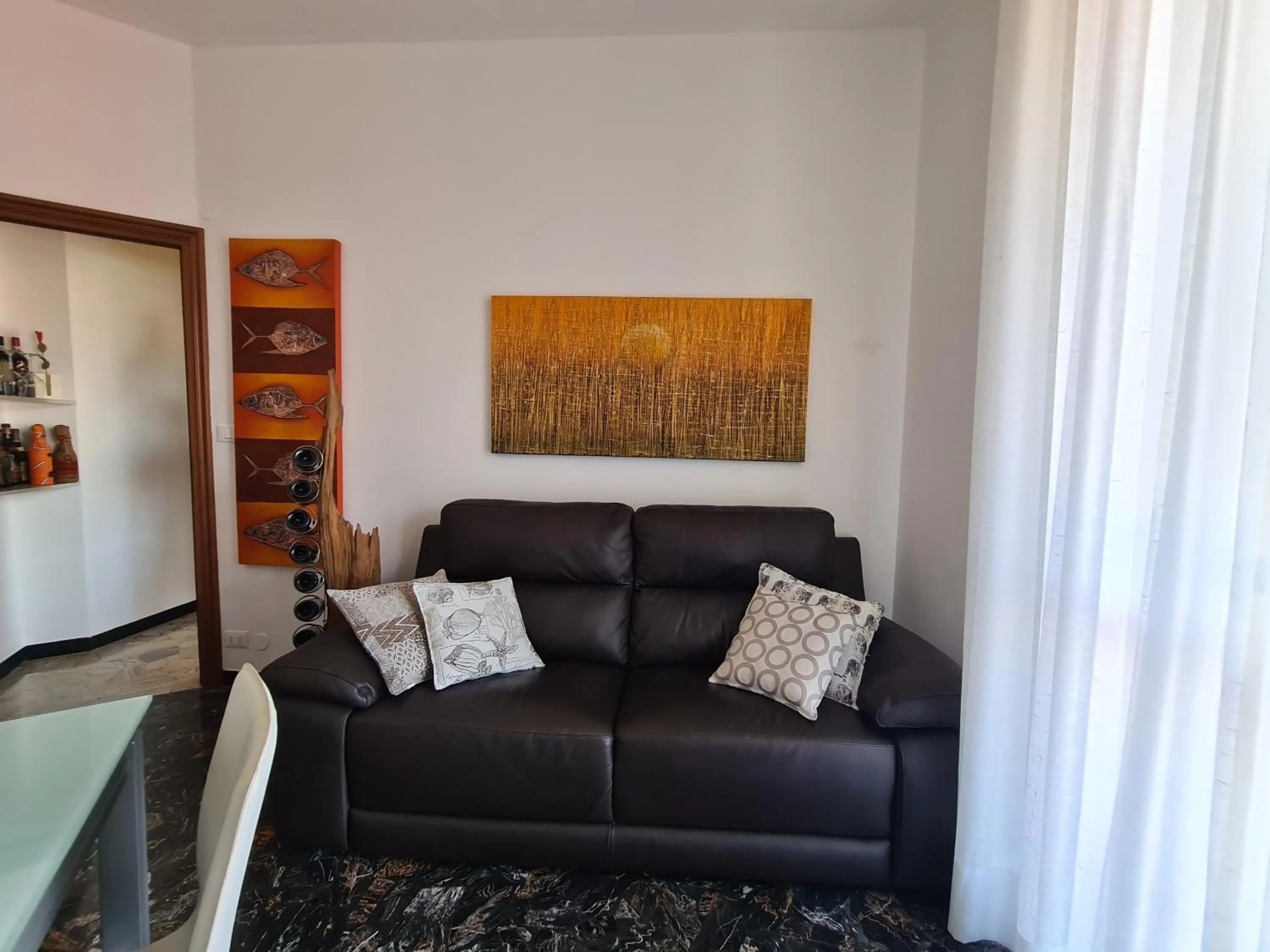 Living room in Turchino Apartment & Terrazza della Luisa by PortofinoVacanze