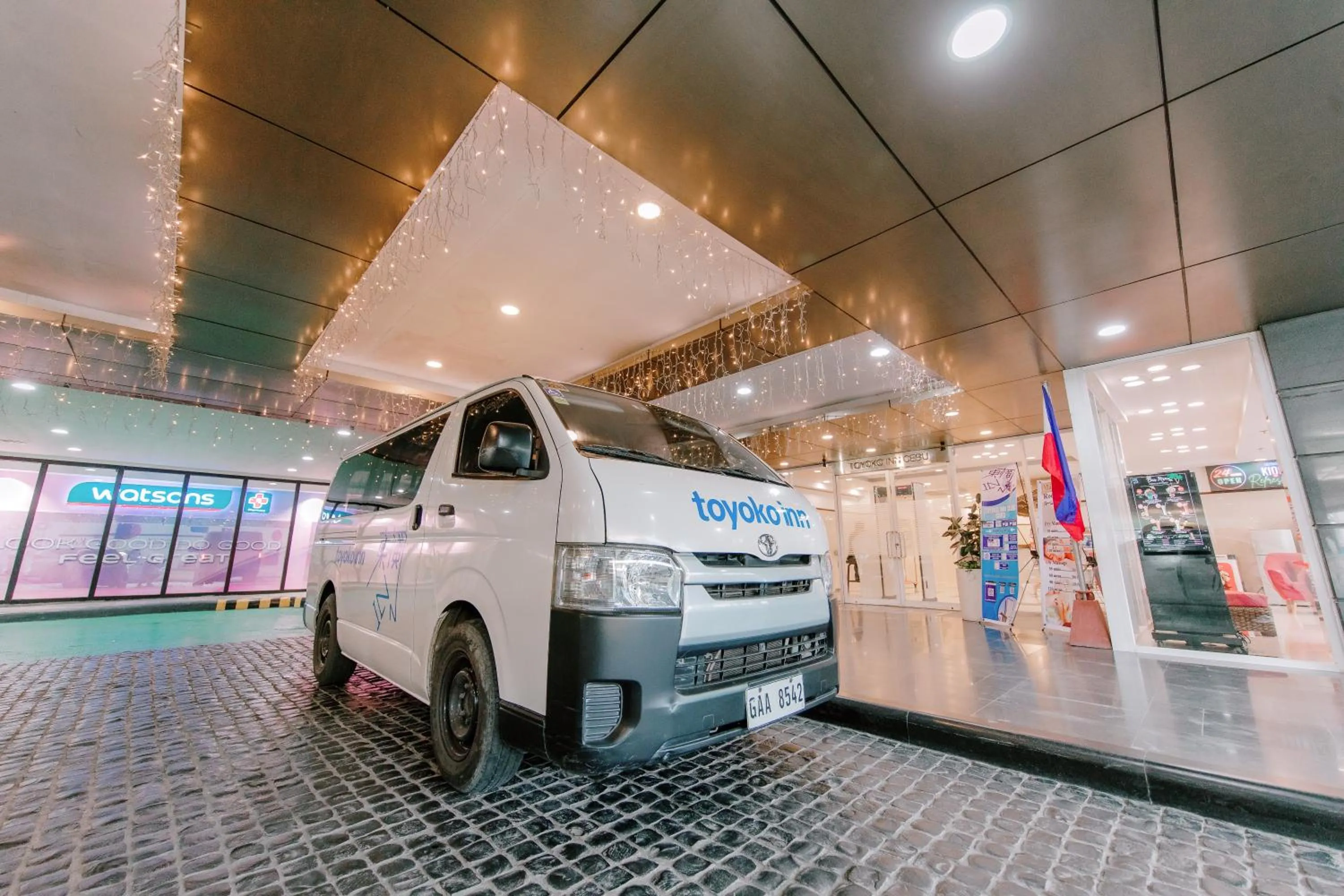 Facade/entrance in Toyoko Inn Cebu
