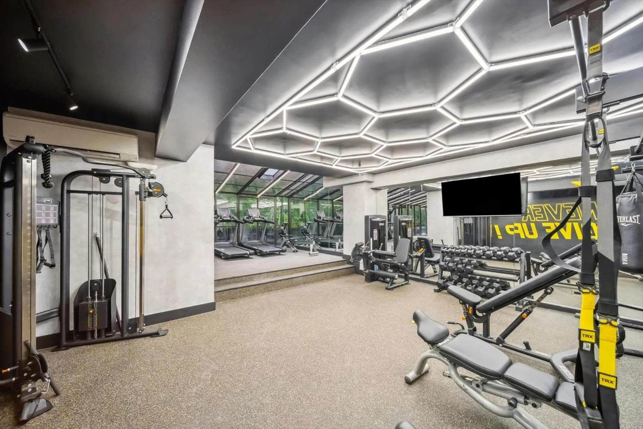 Fitness centre/facilities in Tuscany by LuxUrban