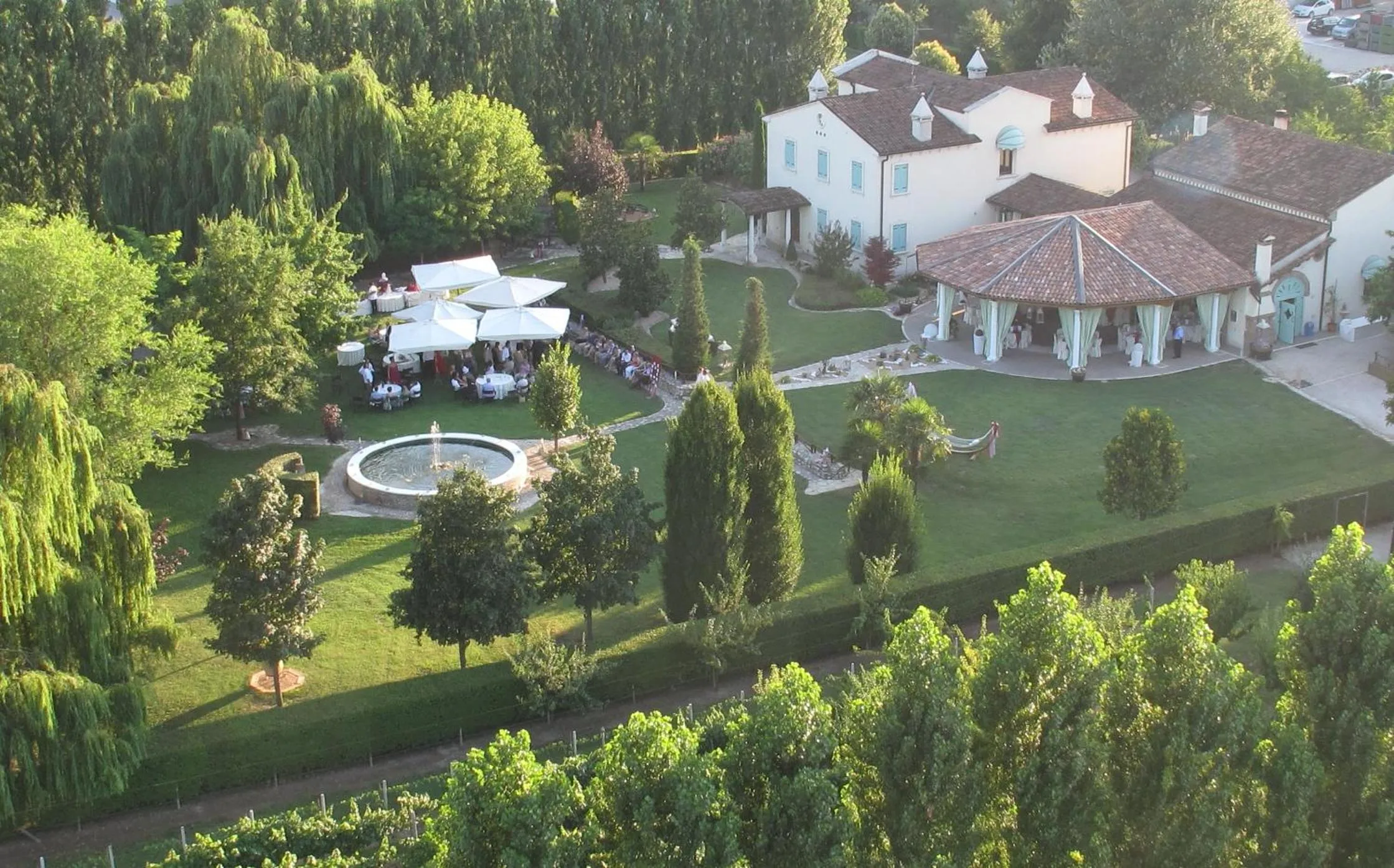 Bird's eye view in Villamoreno