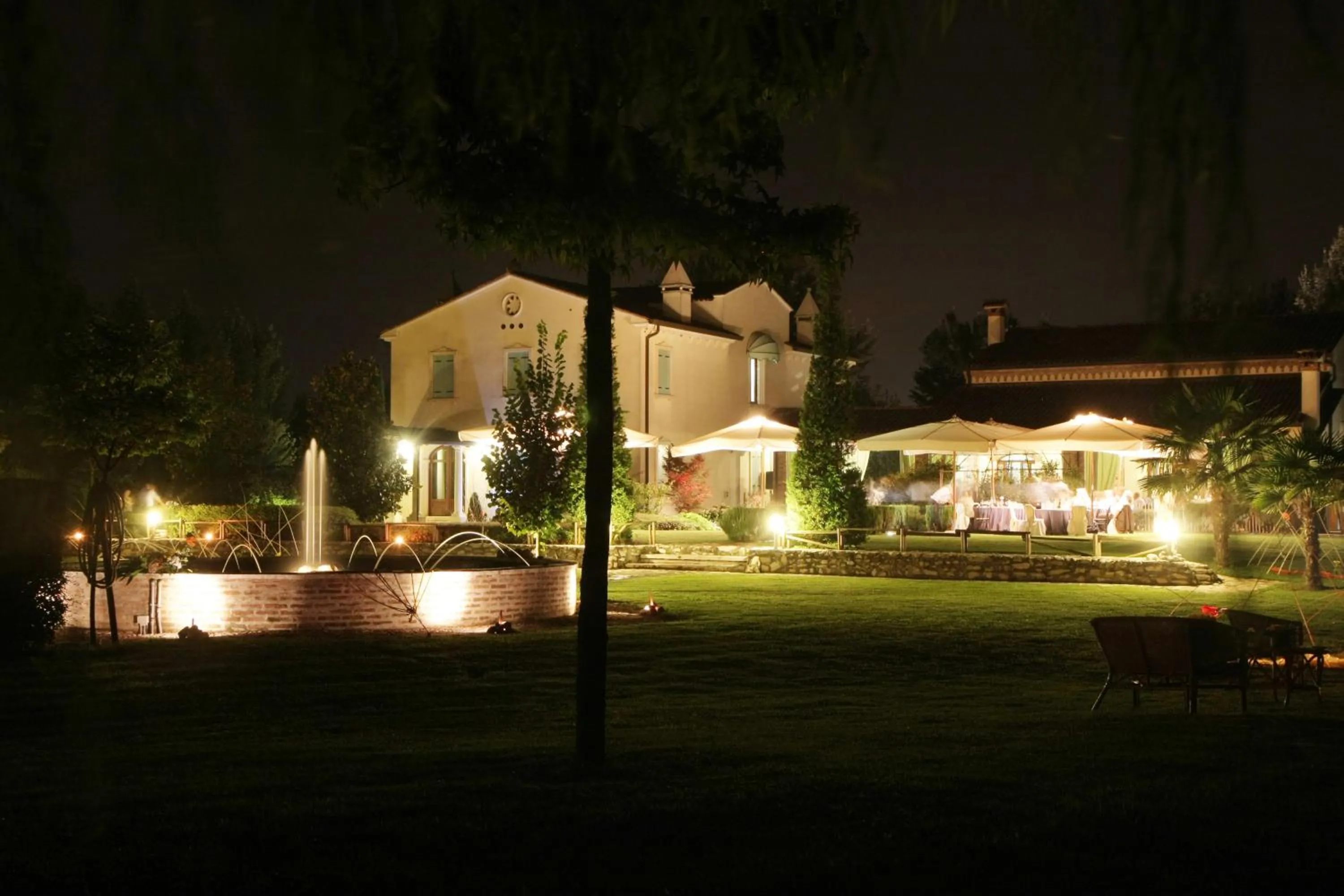 Garden view in Villamoreno