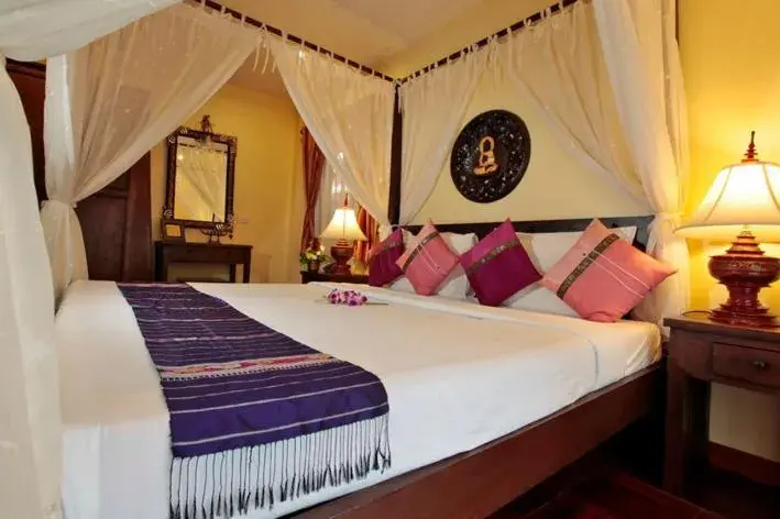 Bed in Coral Hotel Bangsaphan Bed in Coral Hotel Bangsaphan