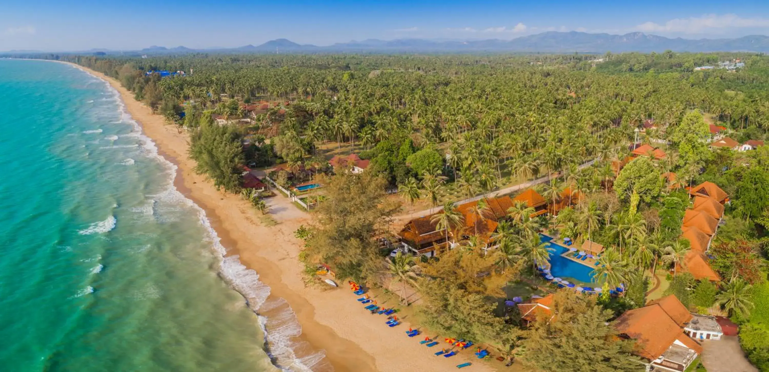 Bird's eye view in Coral Hotel Bangsaphan Bird's eye view in Coral Hotel Bangsaphan