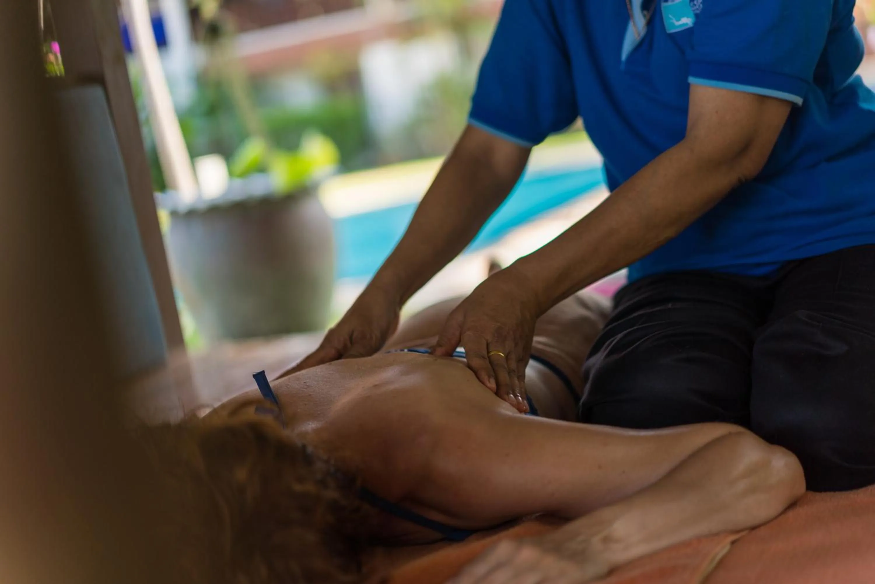 Massage in Coral Hotel Bangsaphan