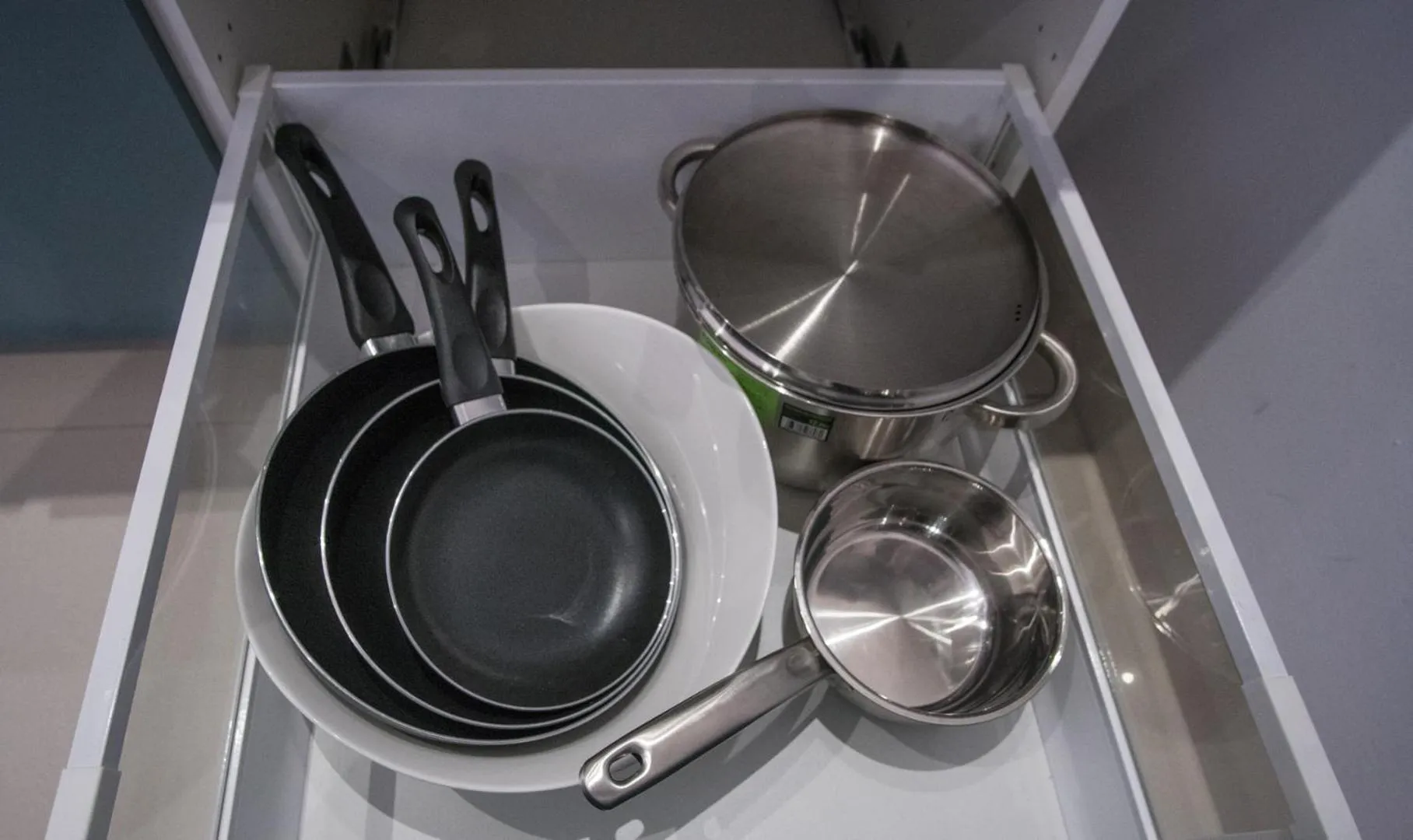 Kitchen or kitchenette in The Lights City Rooms