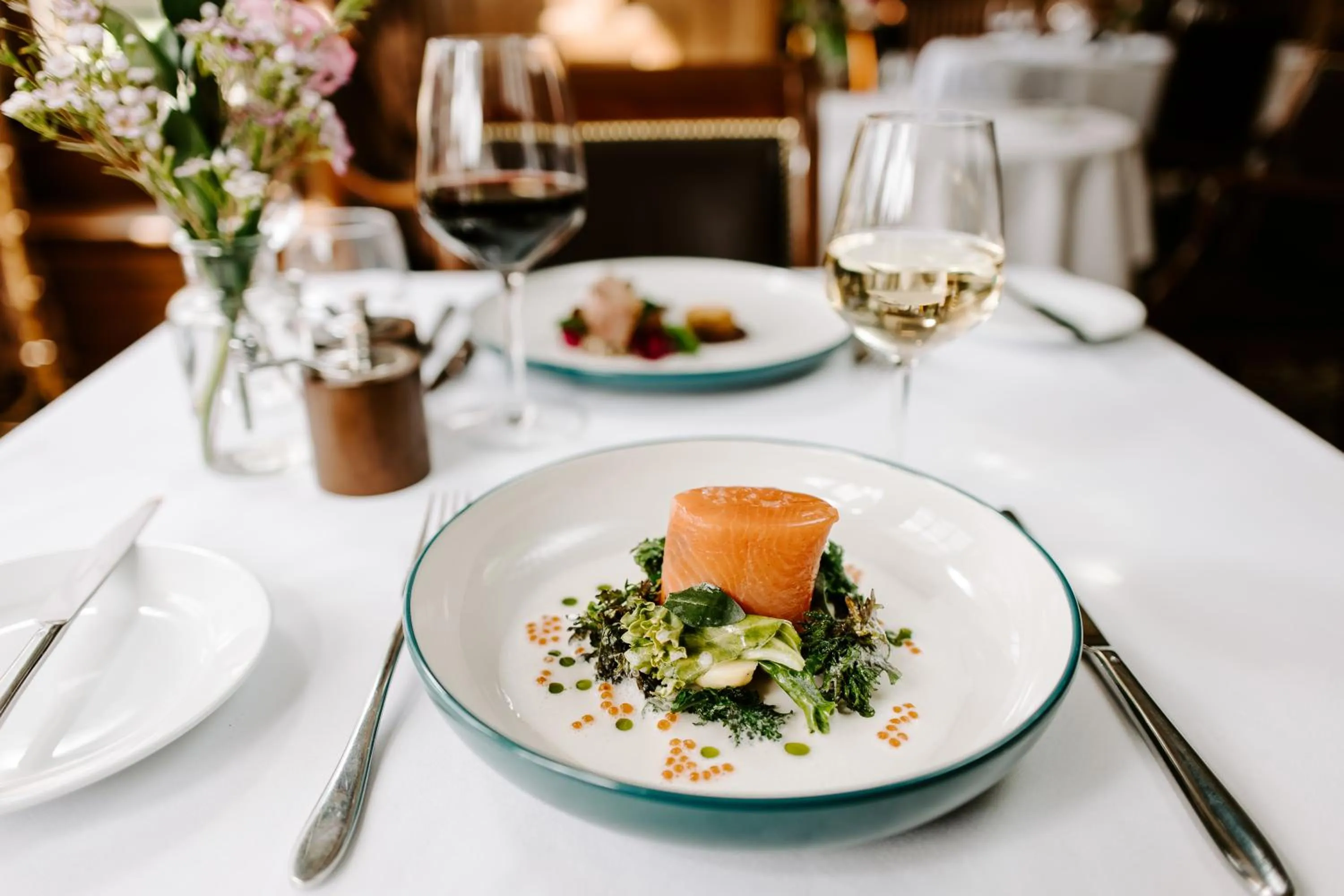 Restaurant/places to eat in Crathorne Hall