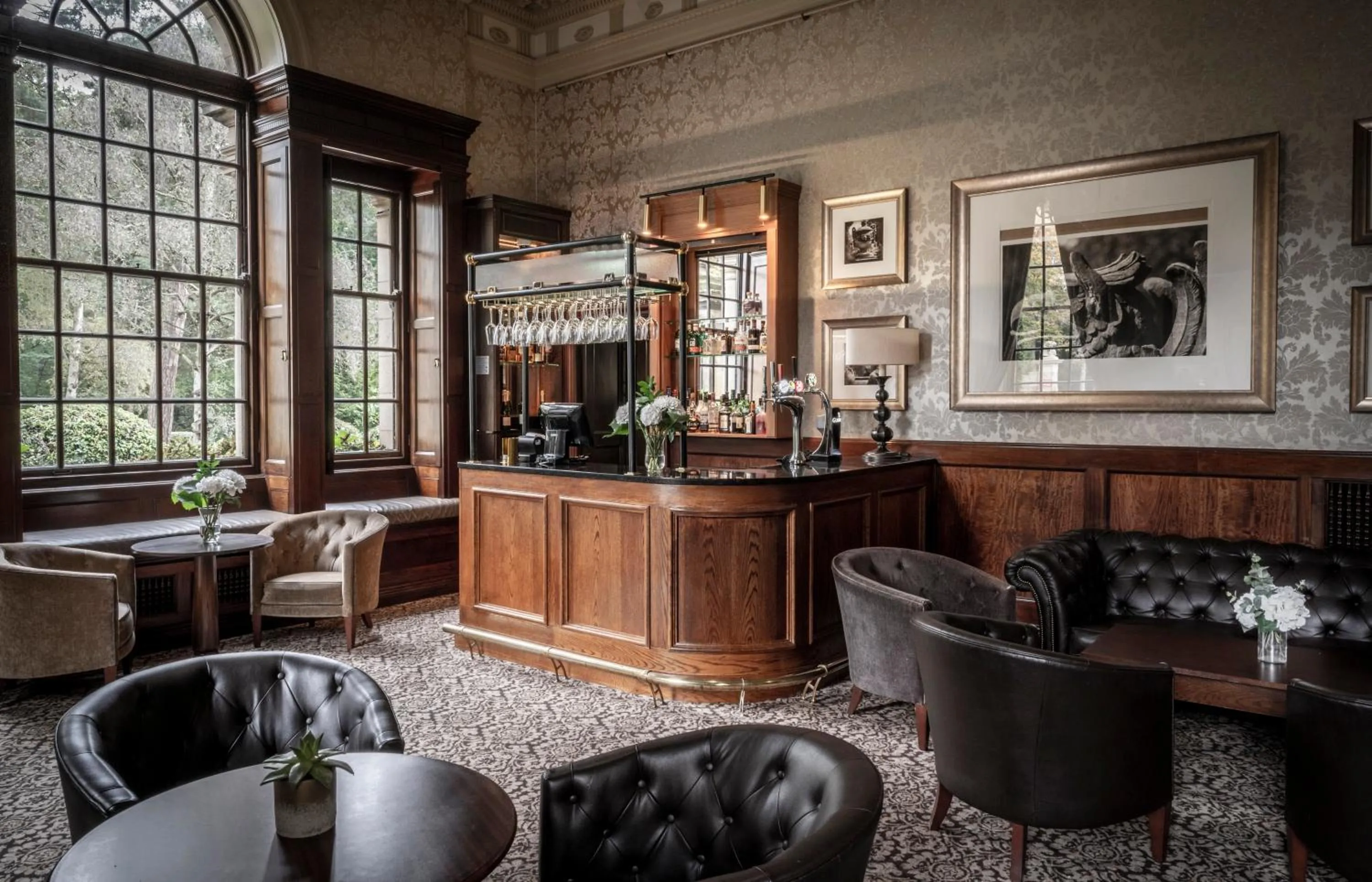 Lounge or bar in Crathorne Hall