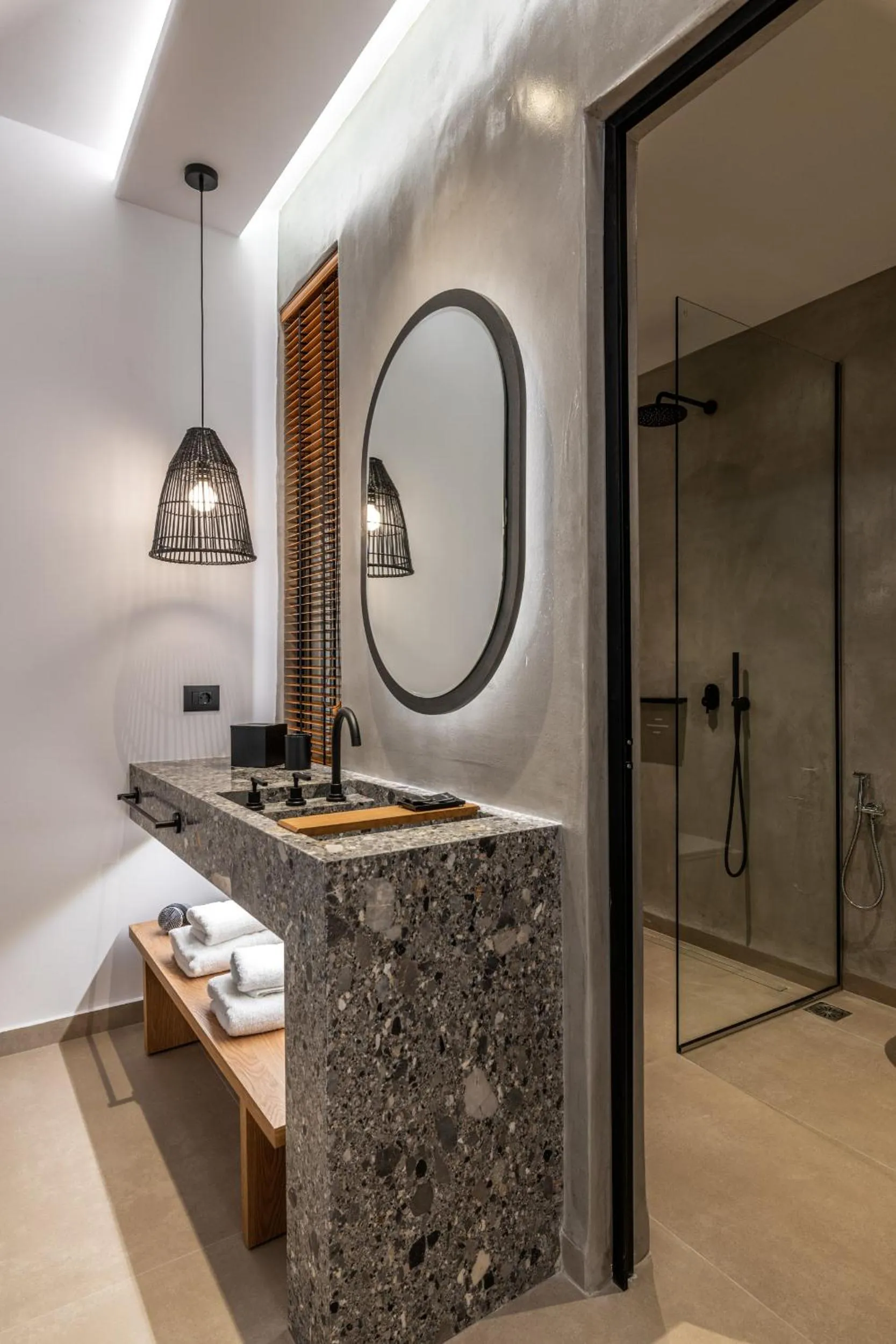 Bathroom in Avra Mykonos