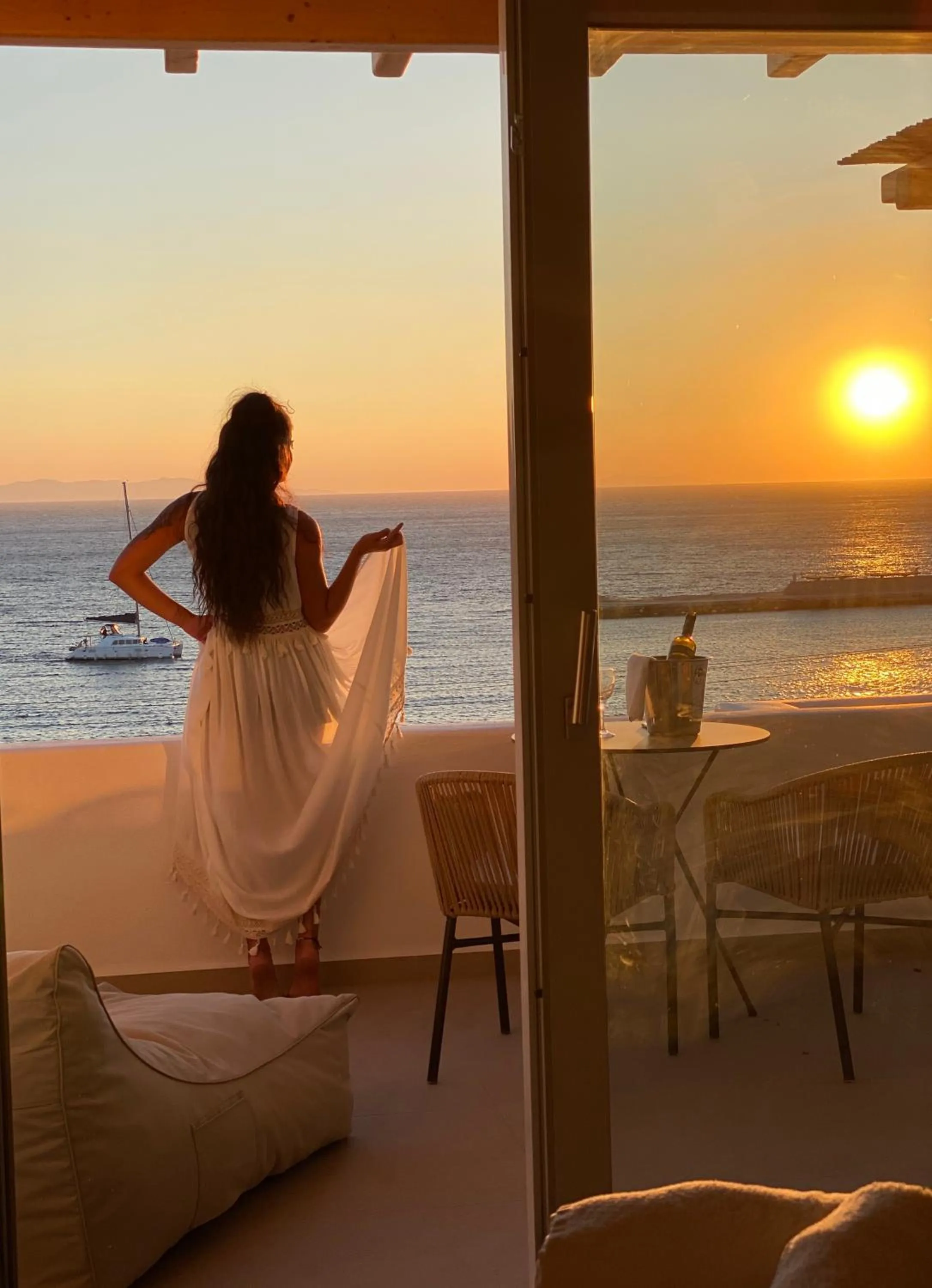 Balcony/Terrace in Avra Mykonos