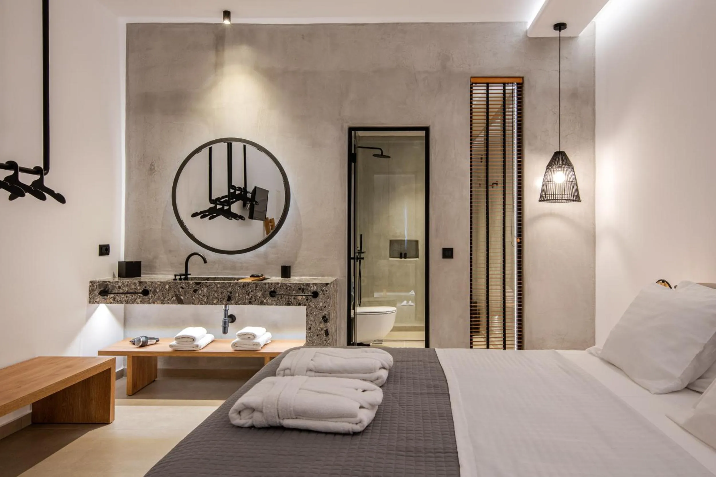 Photo of the whole room, Bed in Avra Mykonos