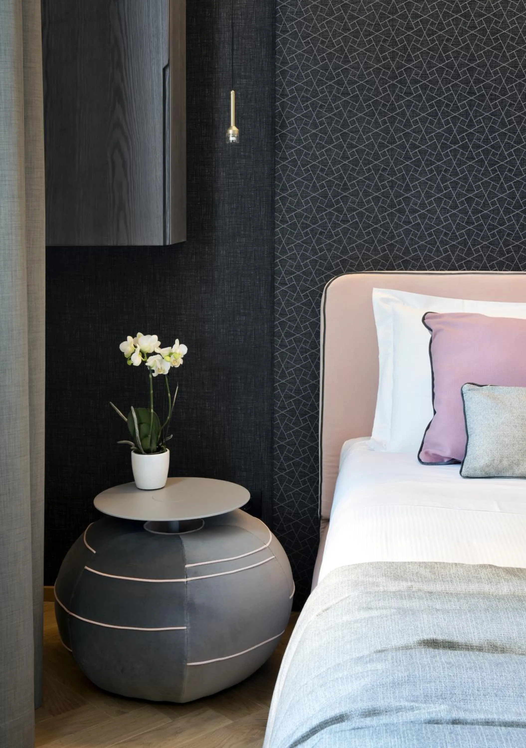 Decorative detail, Bed in Conti Guest House