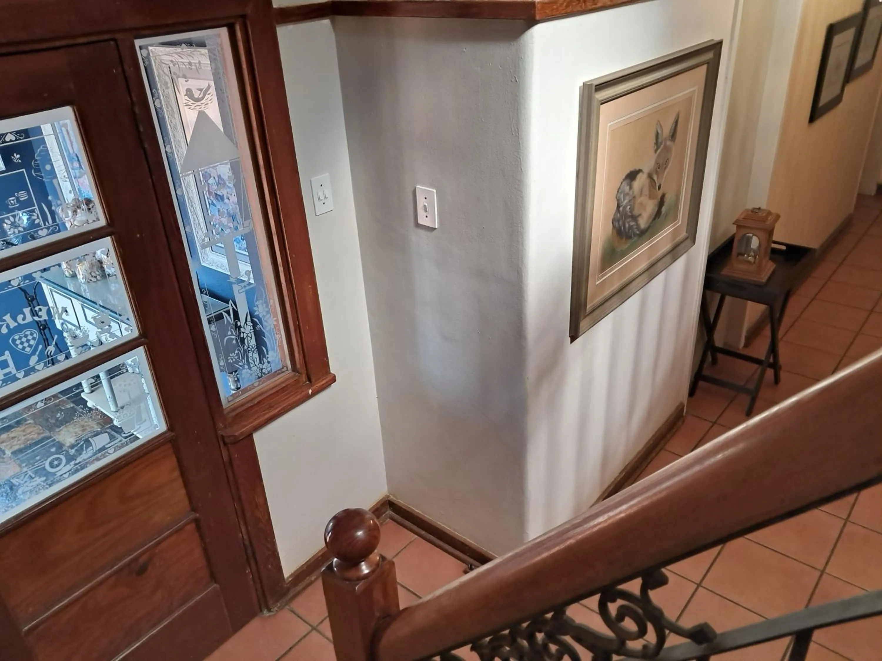 Decorative detail in Jakkalsdraai Guest House