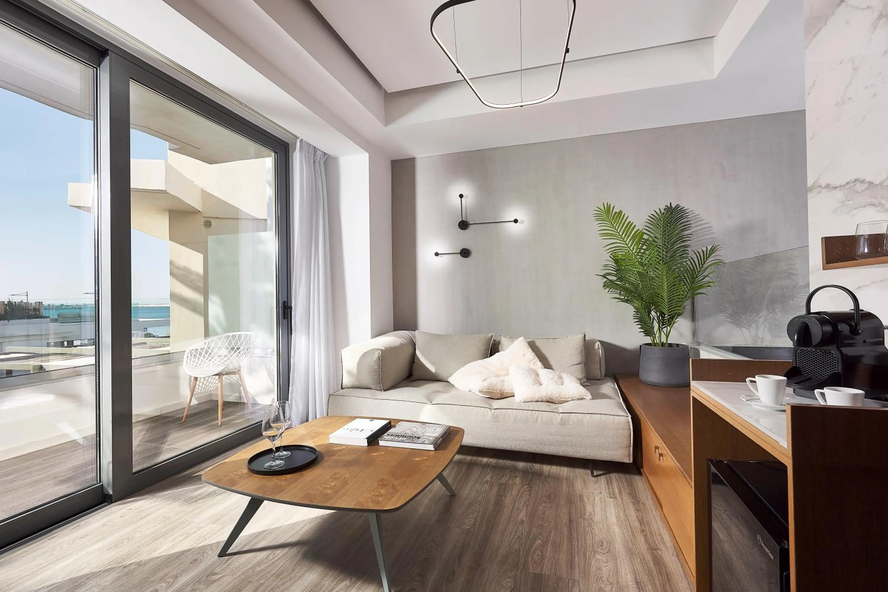 Living room in Dyo Suites