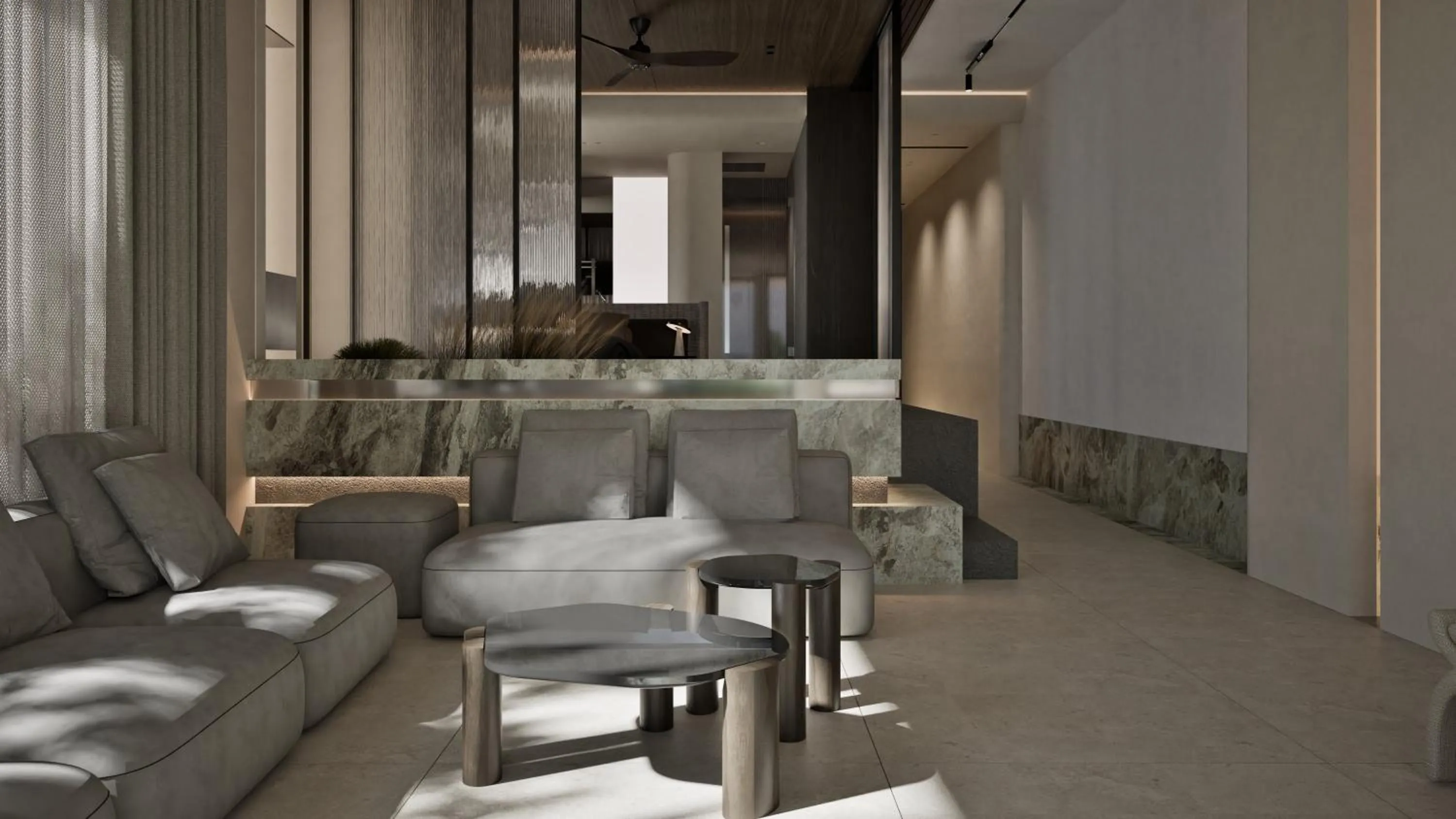 Living room in Dyo Suites