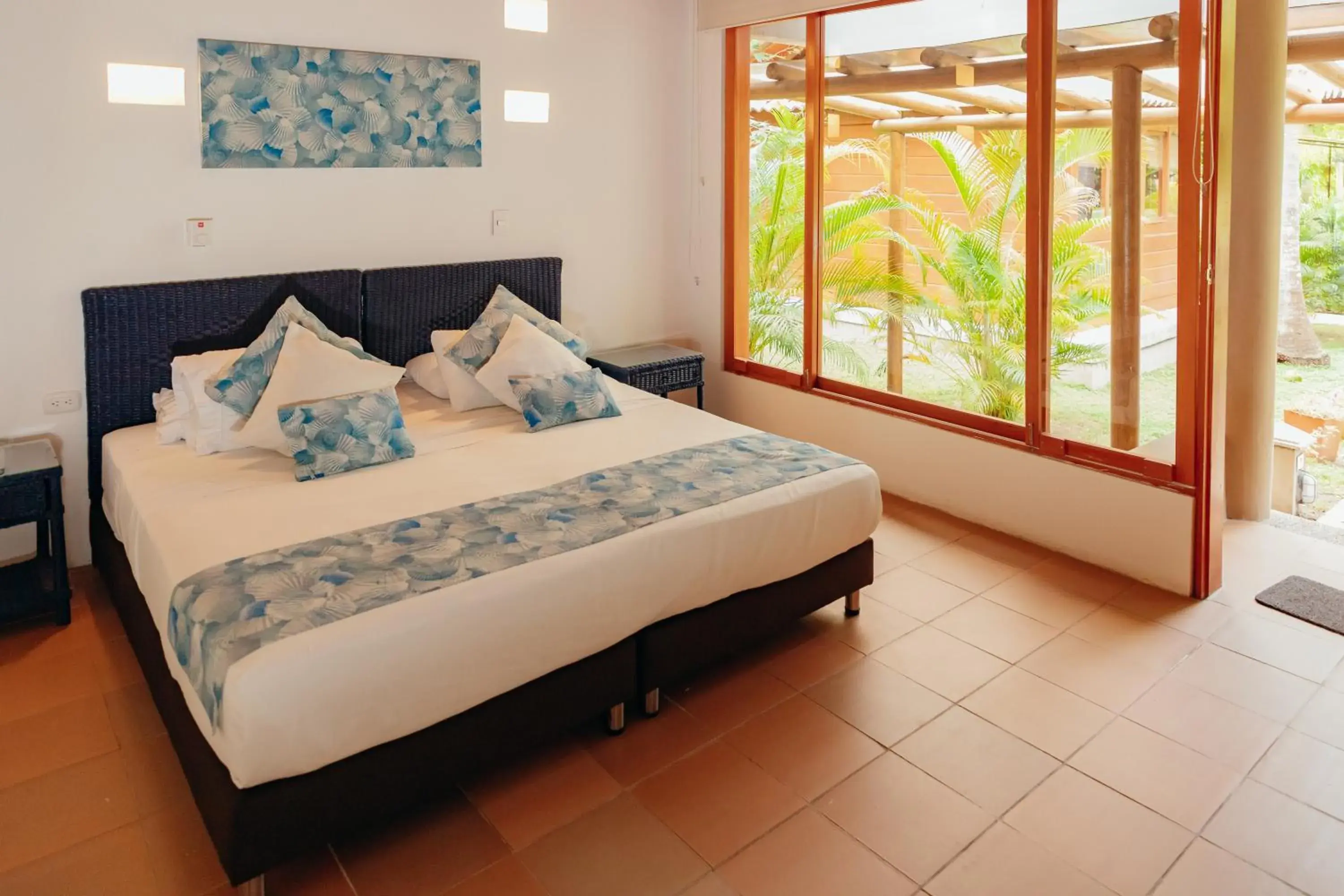 Bed in Hotel Chiniu Bed in Hotel Chiniu