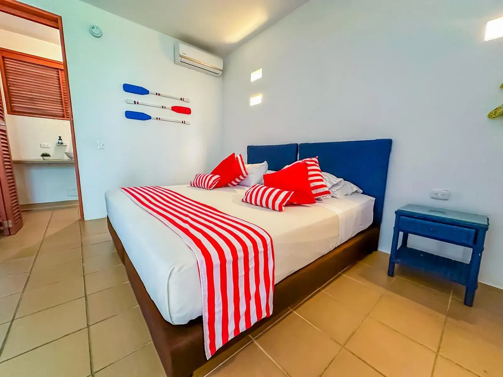 Bed in Hotel Chiniu Bed in Hotel Chiniu