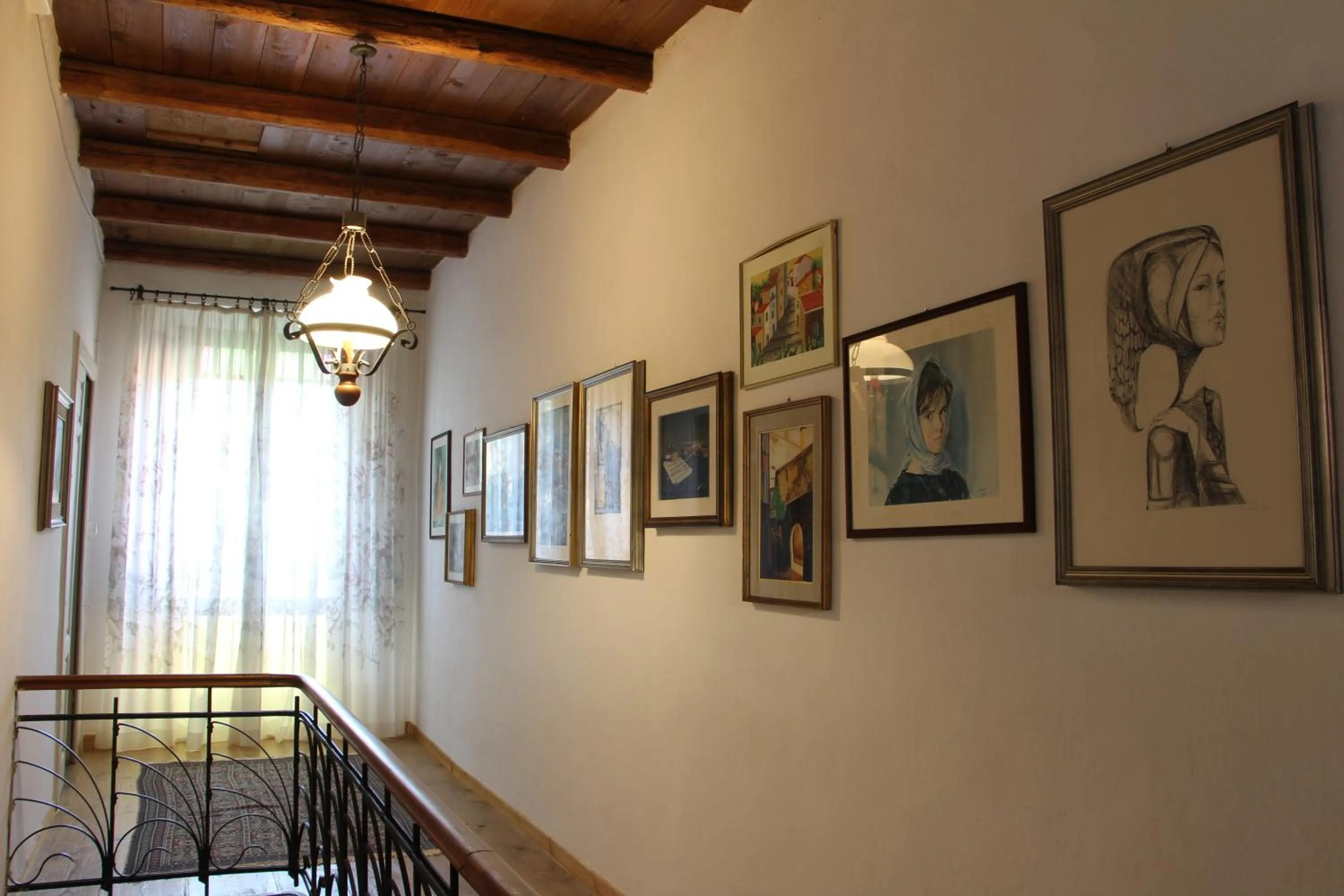 Decorative detail in Zia Chiarina