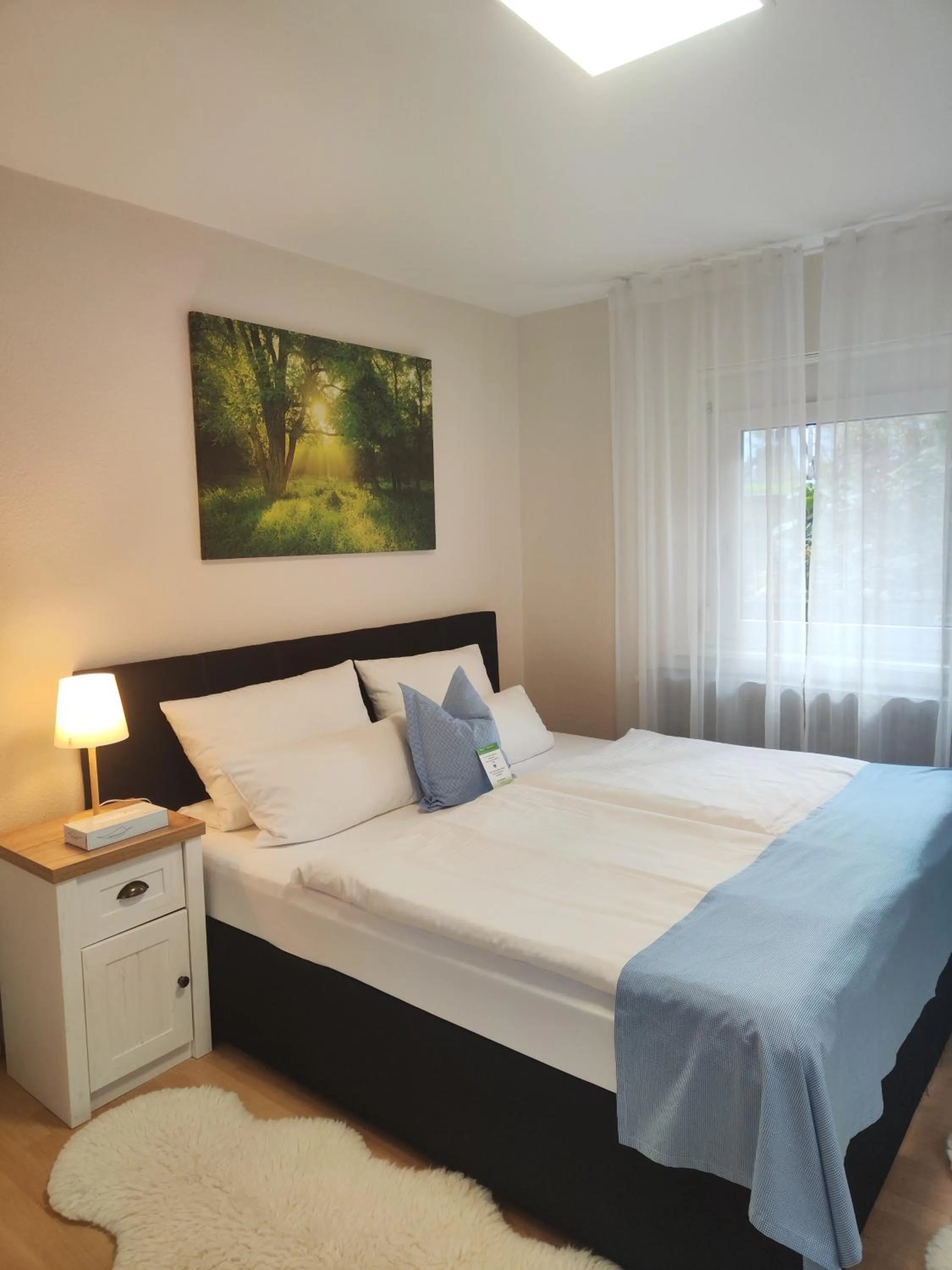 Bed in Hotel & Restaurant Zum Reussenstein