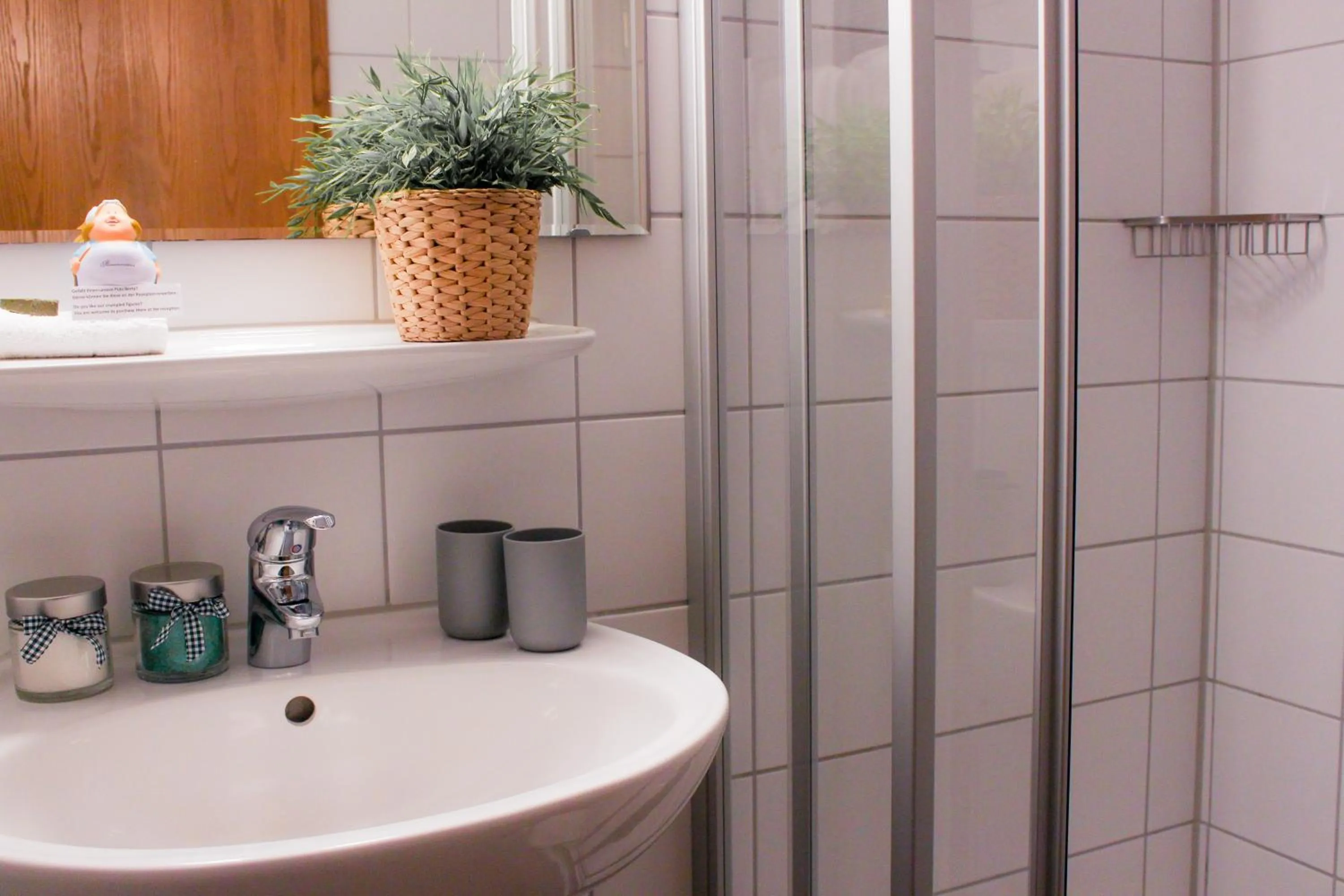 Bathroom in Hotel & Restaurant Zum Reussenstein