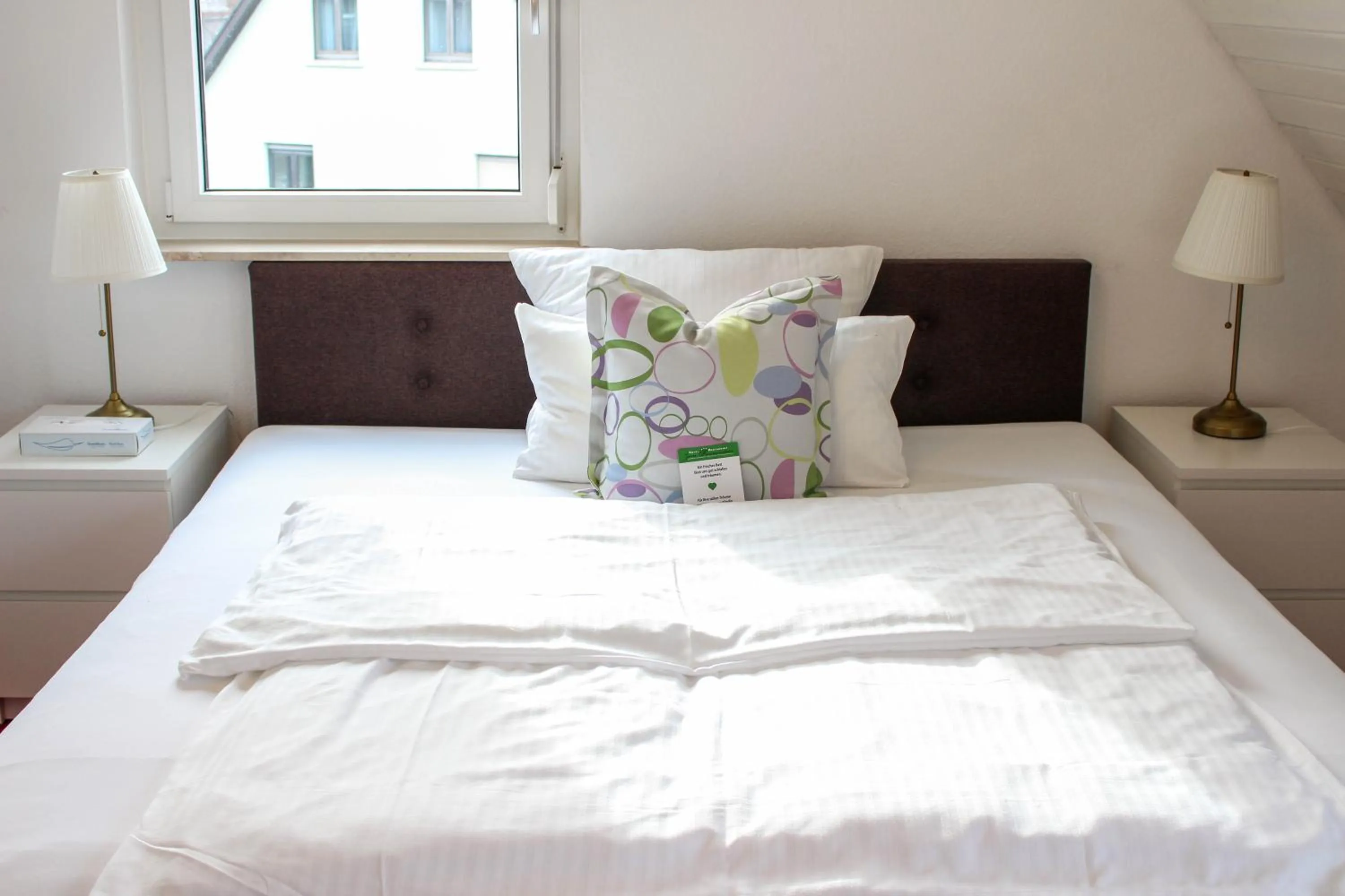 Bed in Hotel & Restaurant Zum Reussenstein