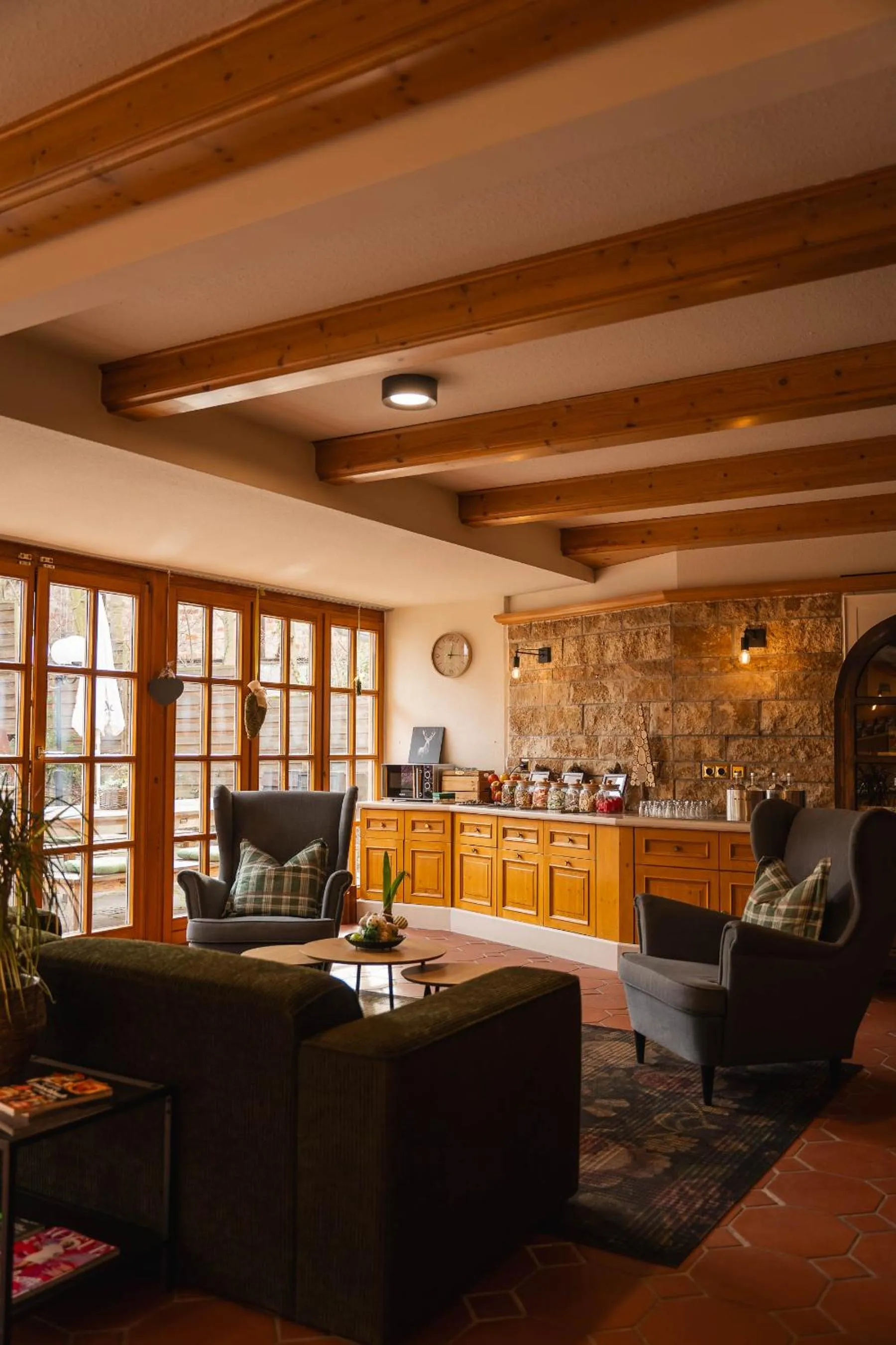 Lobby or reception in Hotel & Restaurant Zum Reussenstein