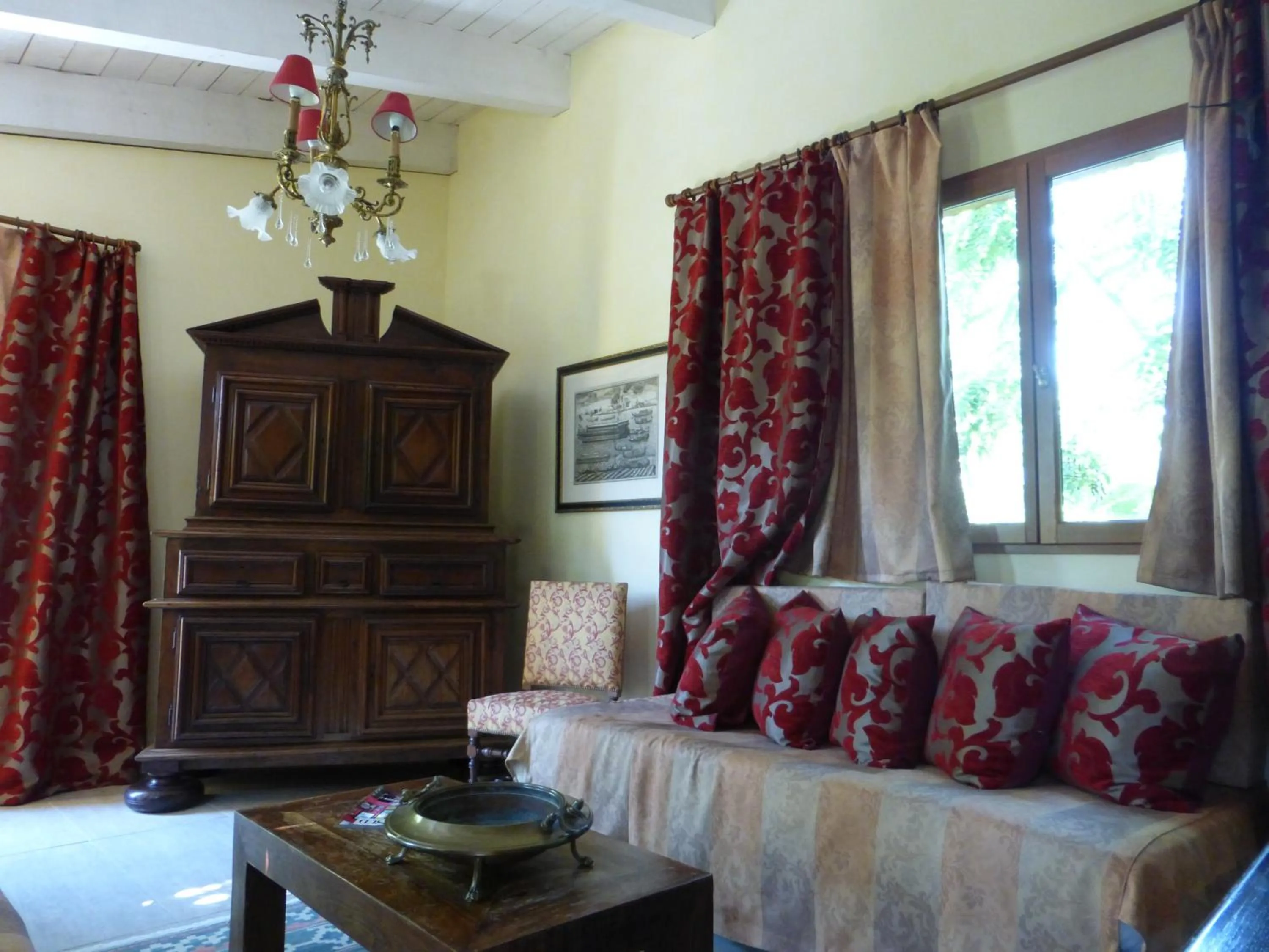 Living room in Mas de la Chapelle