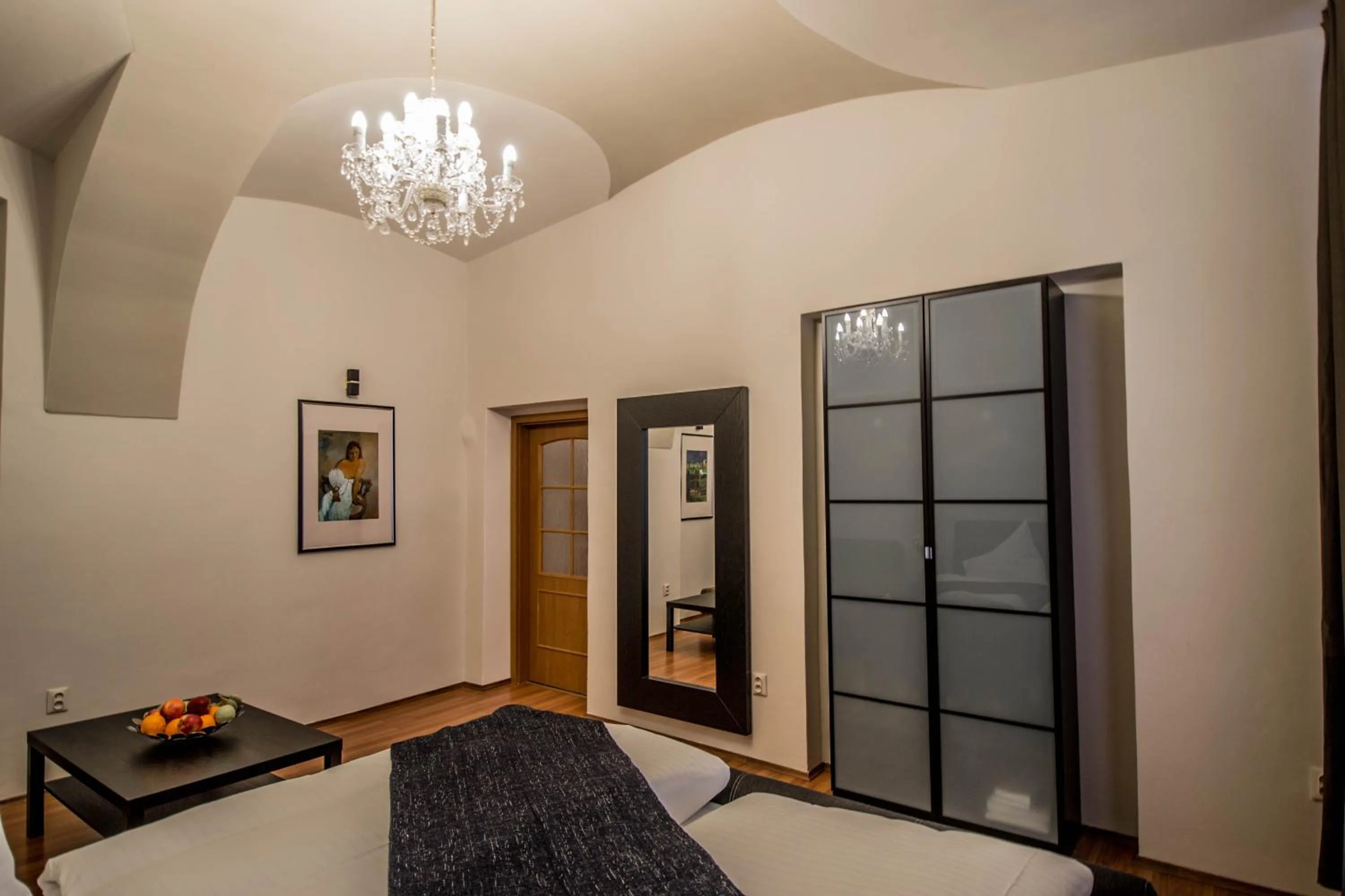 Bedroom, Bed in 4BDR Historical Spirit Apt by Ruterra