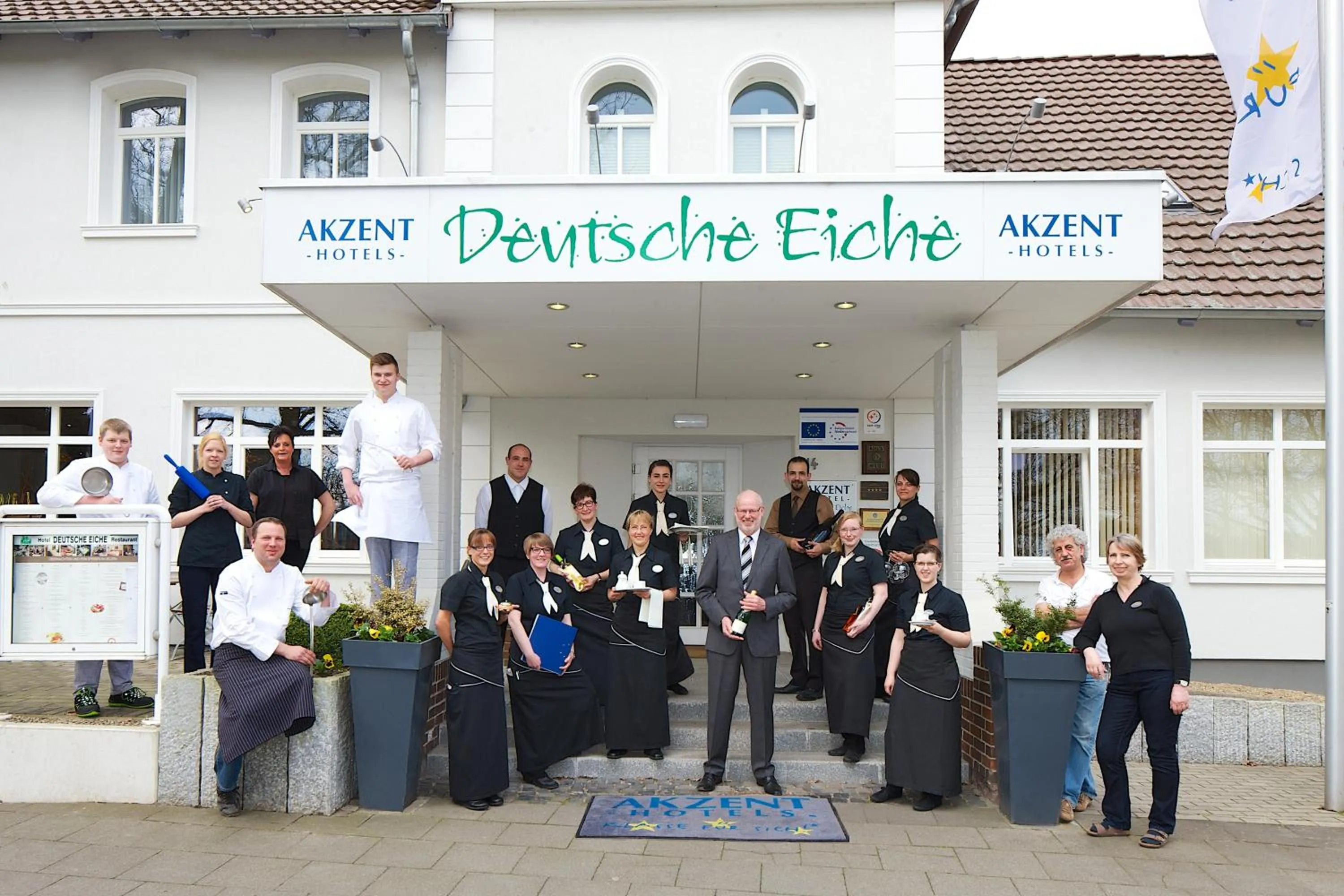 Staff in Akzent Hotel Deutsche Eiche