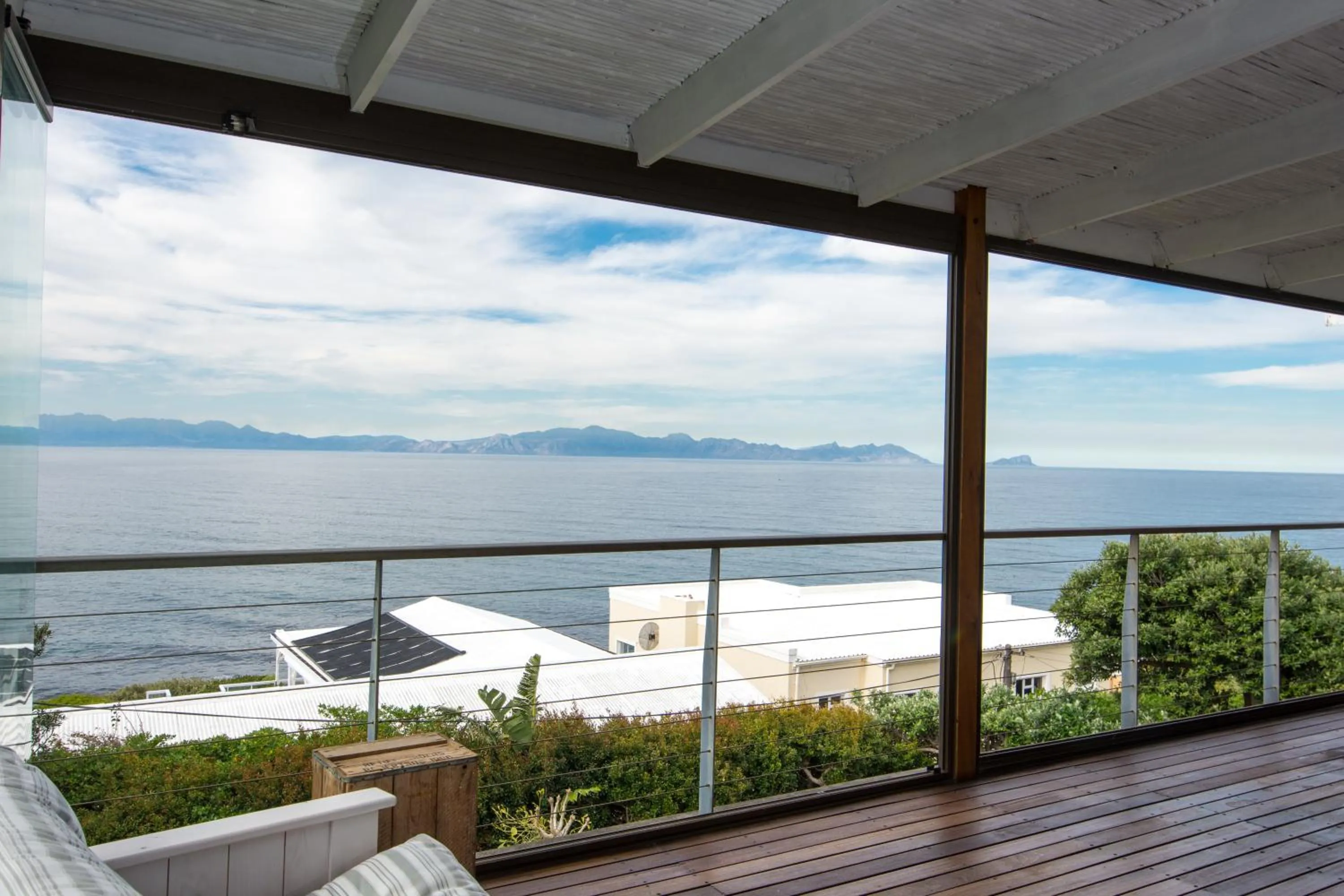 Garden view in Quarterdeck Holiday Apartment