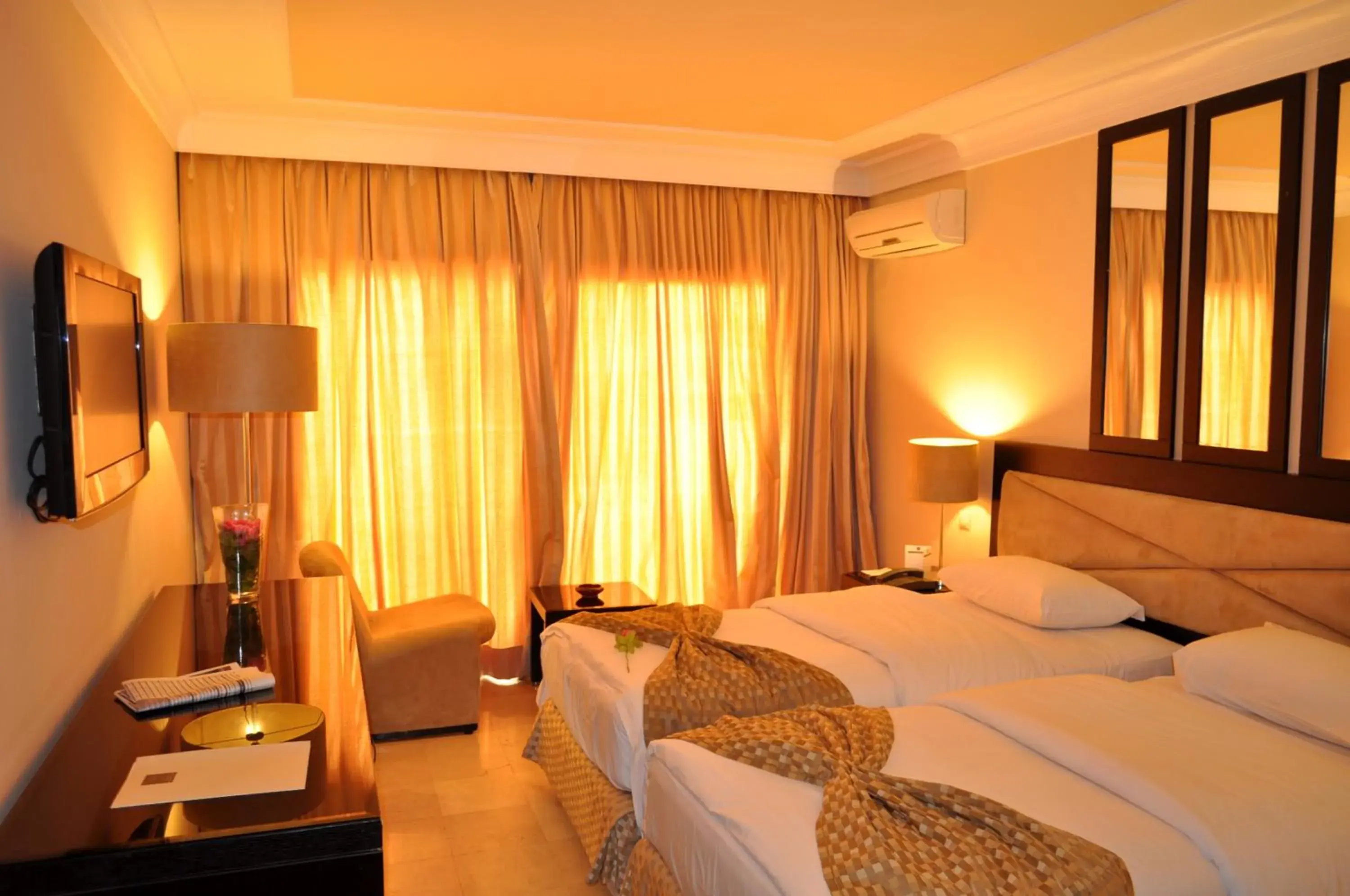 Bed in Casablanca Le Lido Thalasso & Spa (ex Riad Salam) Bed in Casablanca Le Lido Thalasso & Spa (ex Riad Salam)