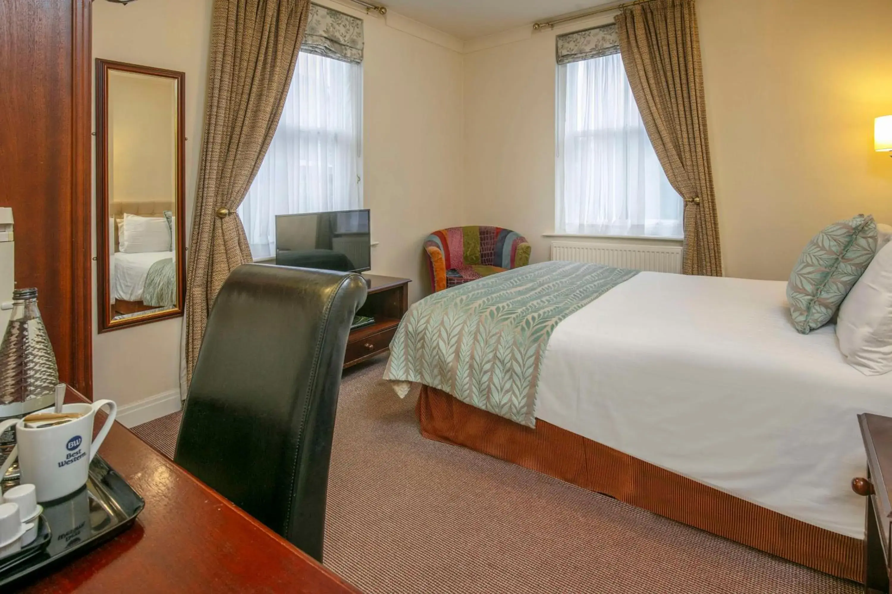 Bedroom, Bed in Best Western Forest and Vale Hotel Bedroom, Bed in Best Western Forest and Vale Hotel