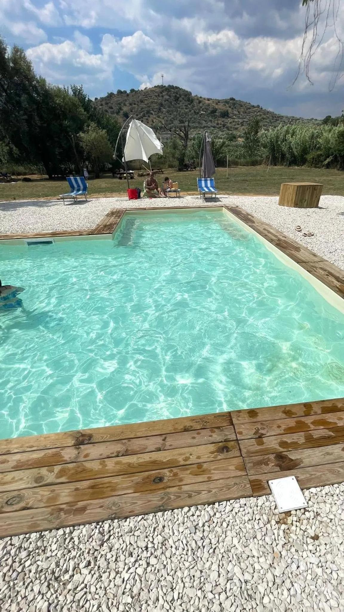 Open Air Bath in B&B RosAngelo