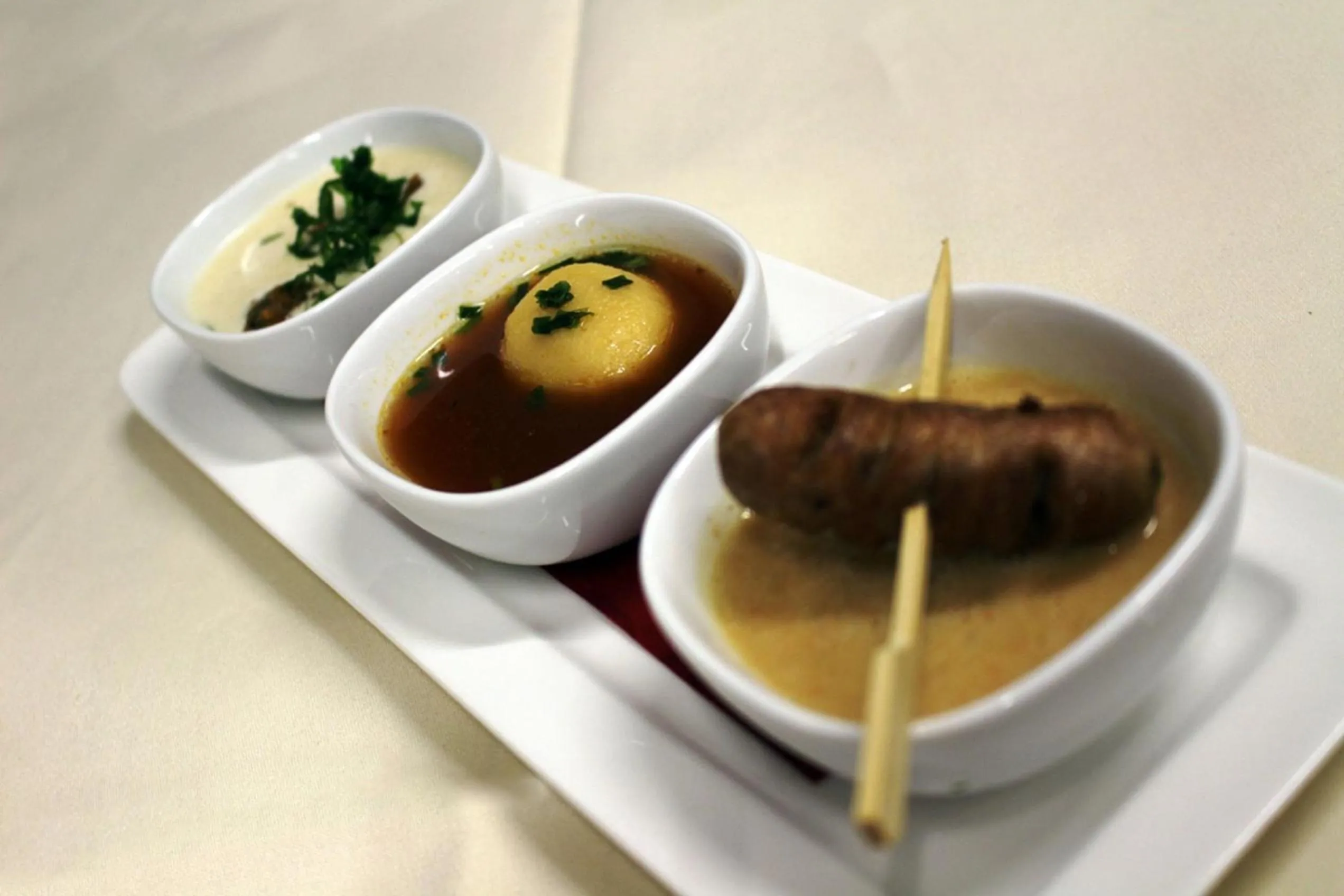 Food close-up in Hotel Zum Hackstück