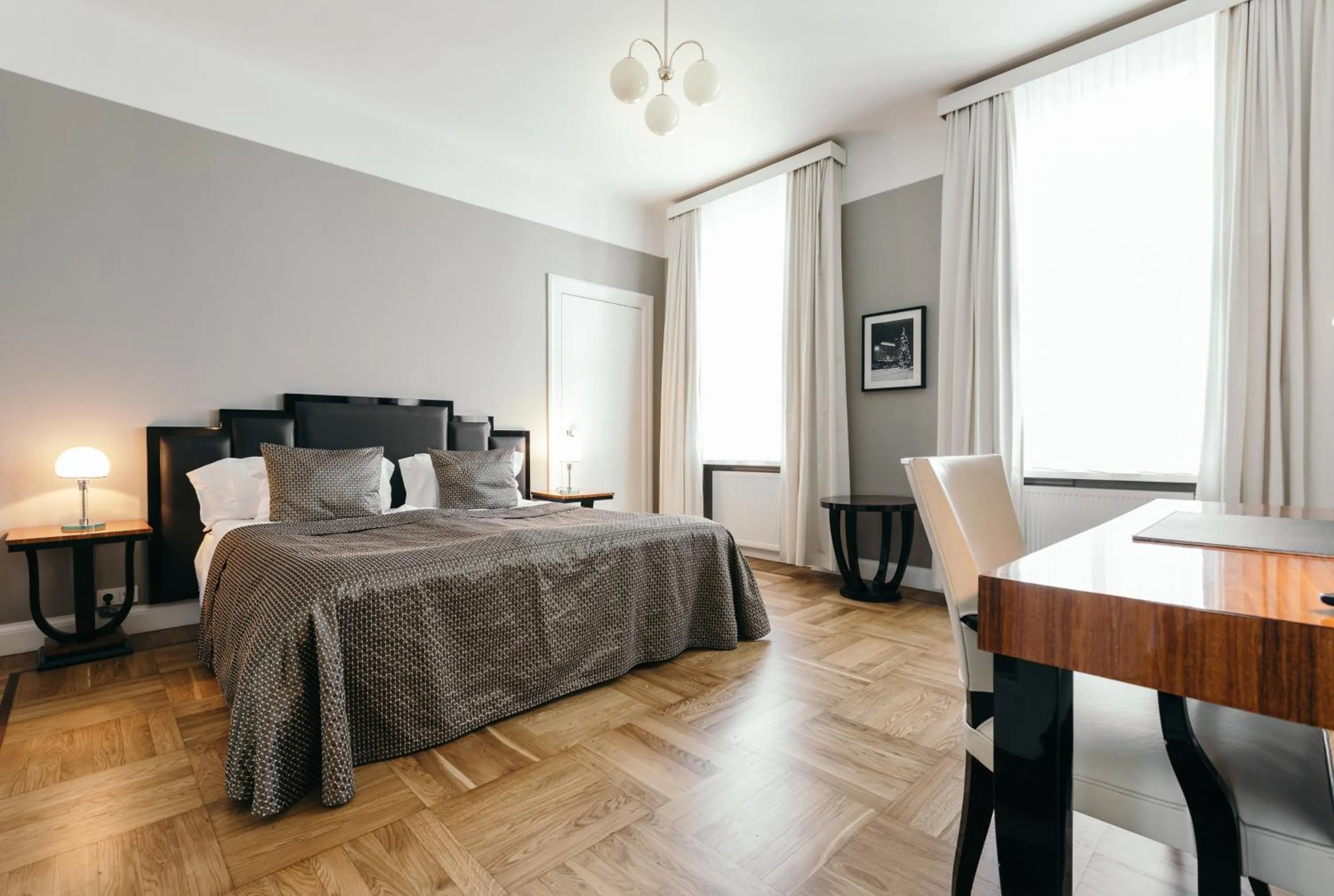 Bedroom, Bed in Hotel Borg by Keahotels