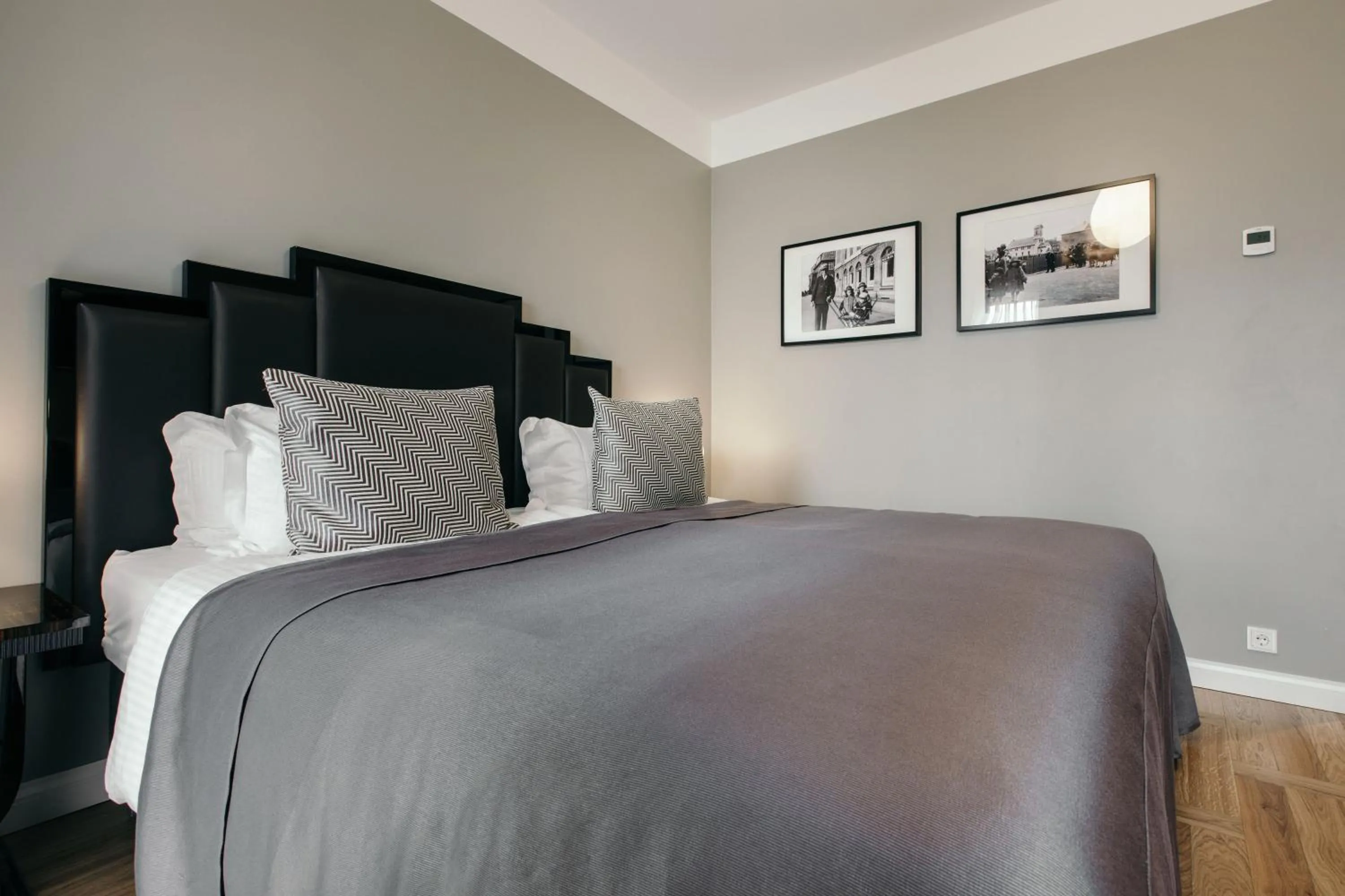 Bedroom, Bed in Hotel Borg by Keahotels