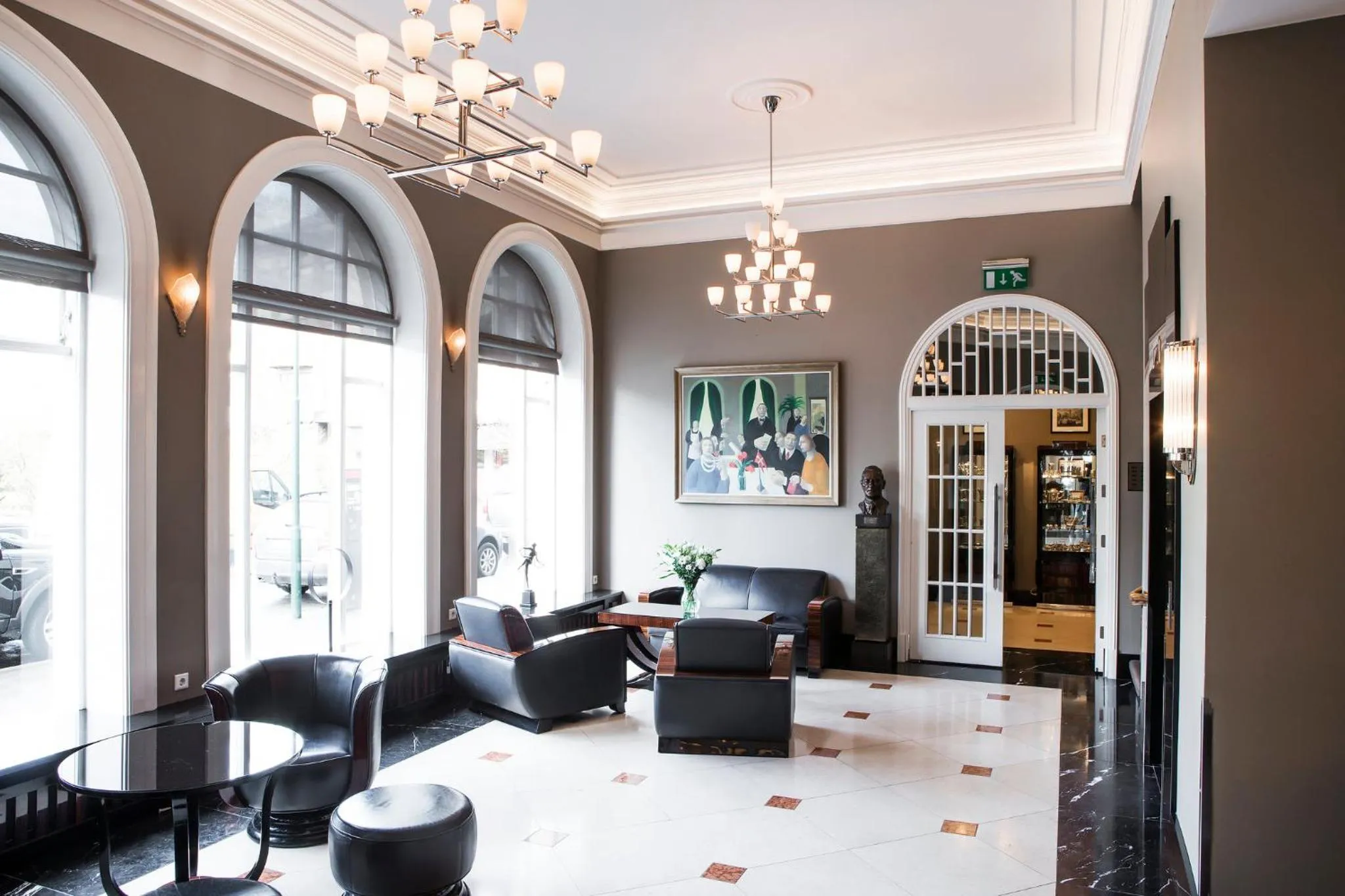 Lobby or reception in Hotel Borg by Keahotels